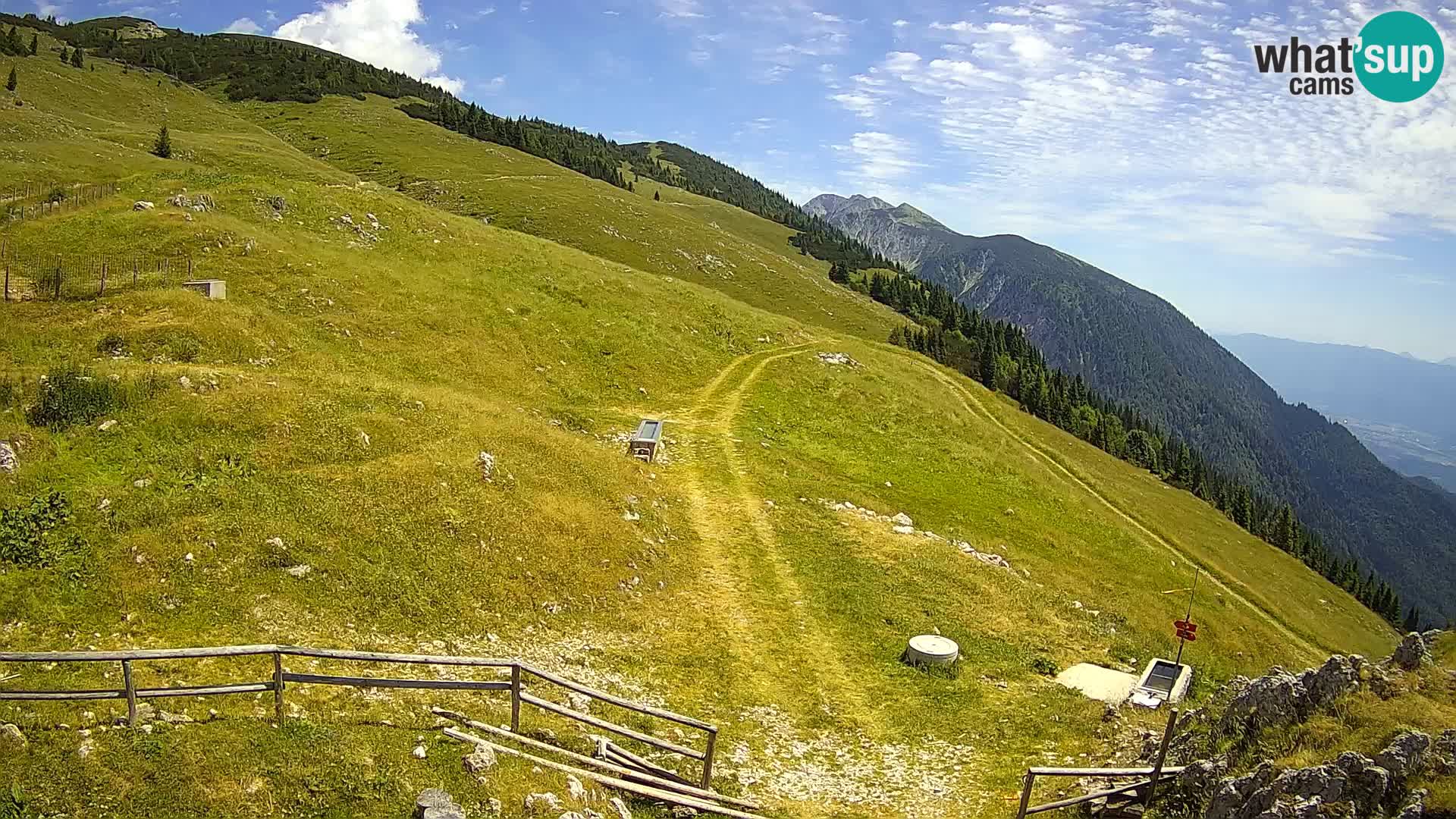 Struška nad Jesenicami Live webcam planina Svečica (Belška planina) – Karavanke – Slovenia