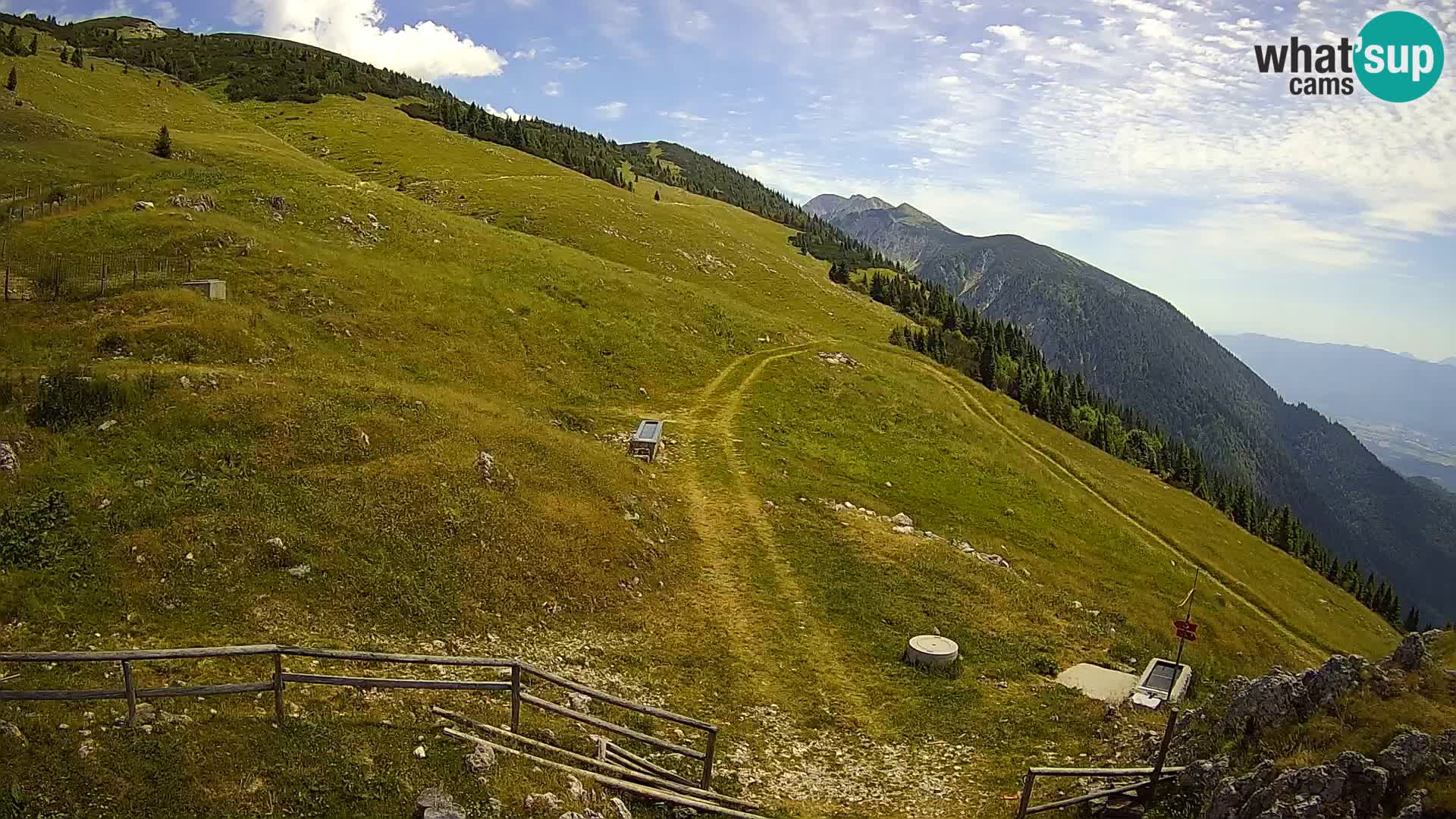 Struška nad Jesenicami Live webcam planina Svečica (Belška planina) – Karavanke – Slovenia