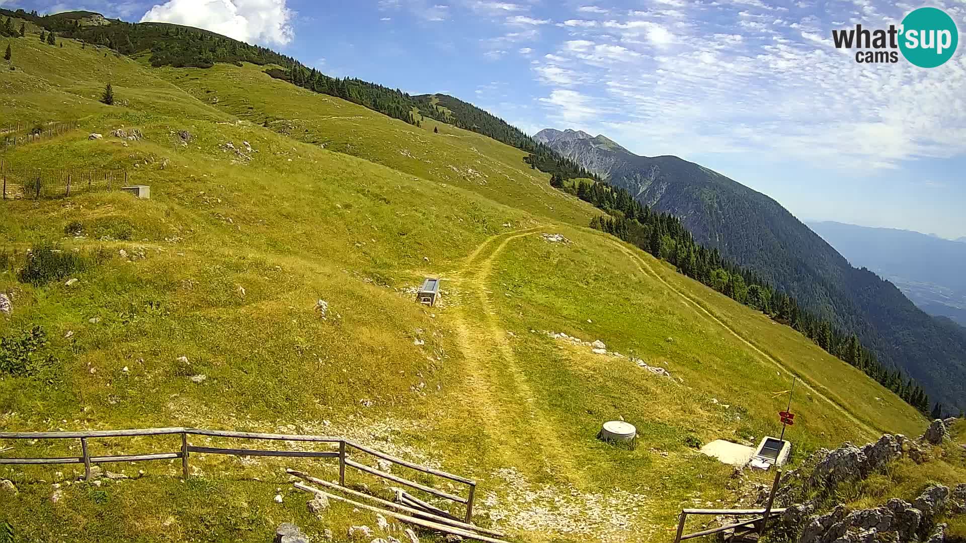 Struška nad Jesenicami camera en vivo planina Svečica (Belška planina) – Karavanke – Eslovenia