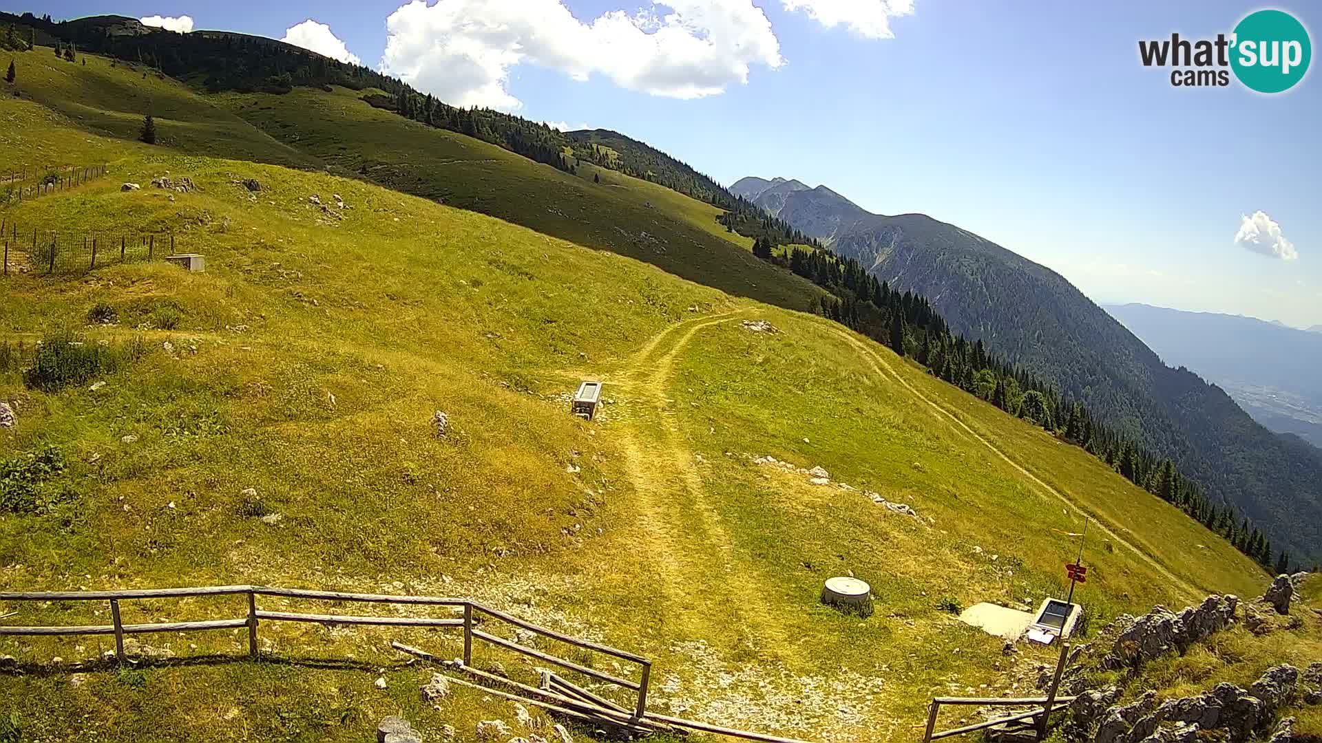 Struška nad Jesenicami Live webcam planina Svečica (Belška planina) – Karavanke – Slovenia