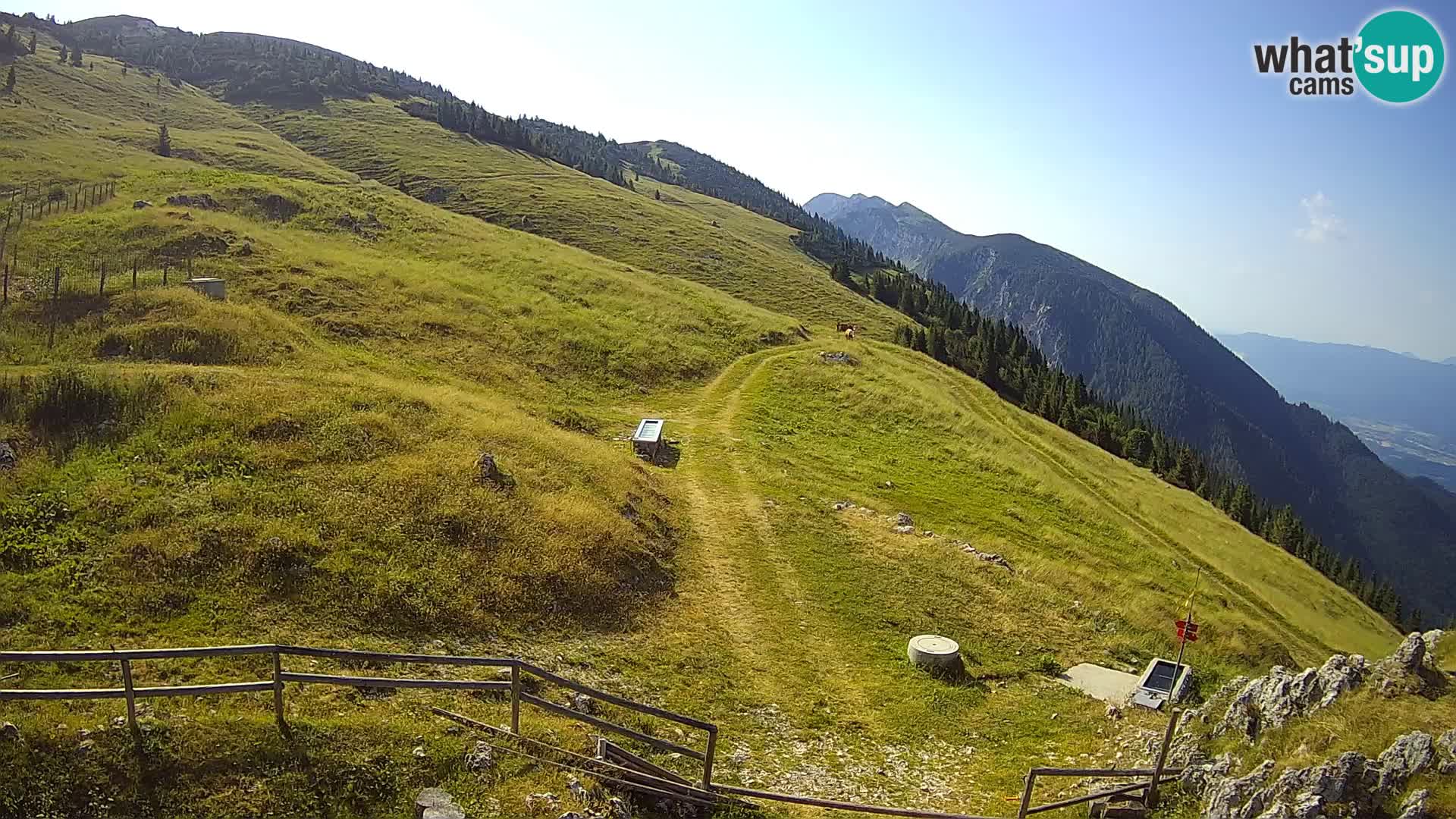 Struška nad Jesenicami Live webcam planina Svečica (Belška planina) – Karavanke – Slovenia