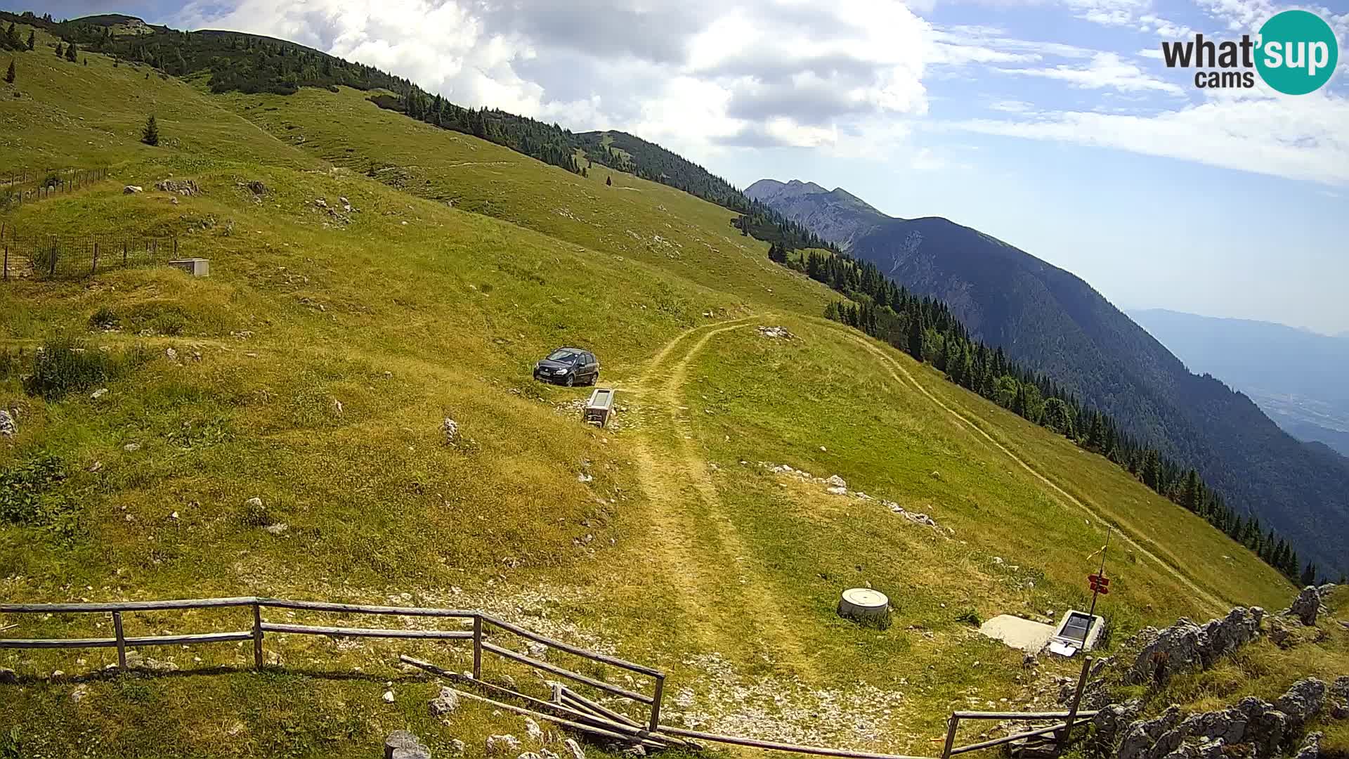 Struška nad Jesenicami web kamera planina Svečica (Belška planina) – Karavanke – Slovenija