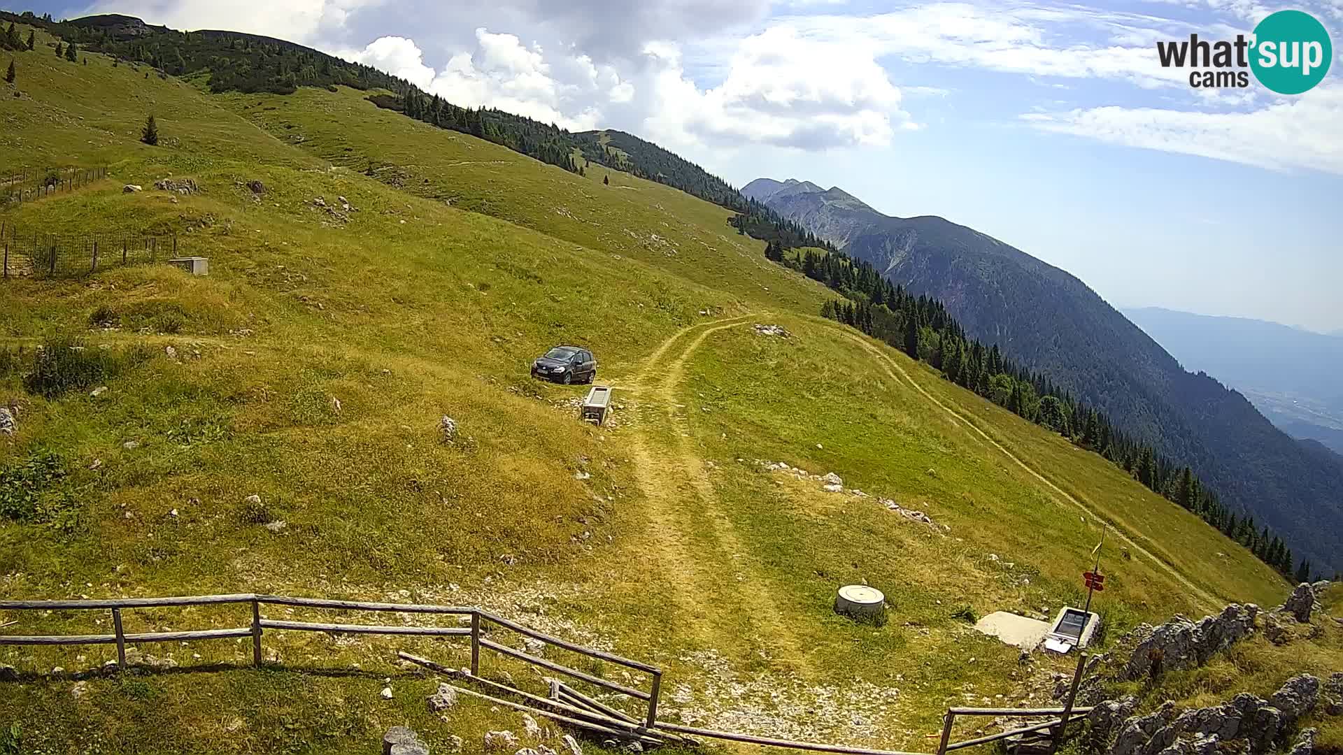 Struška nad Jesenicami Live webcam planina Svečica (Belška planina) – Karavanke – Slovenia