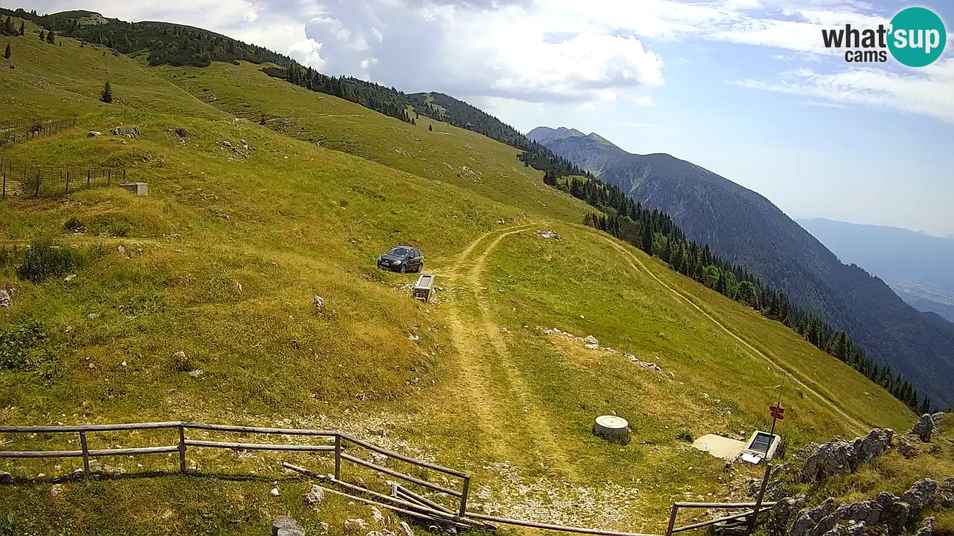 Struška nad Jesenicami web kamera planina Svečica (Belška planina) – Karavanke – Slovenija