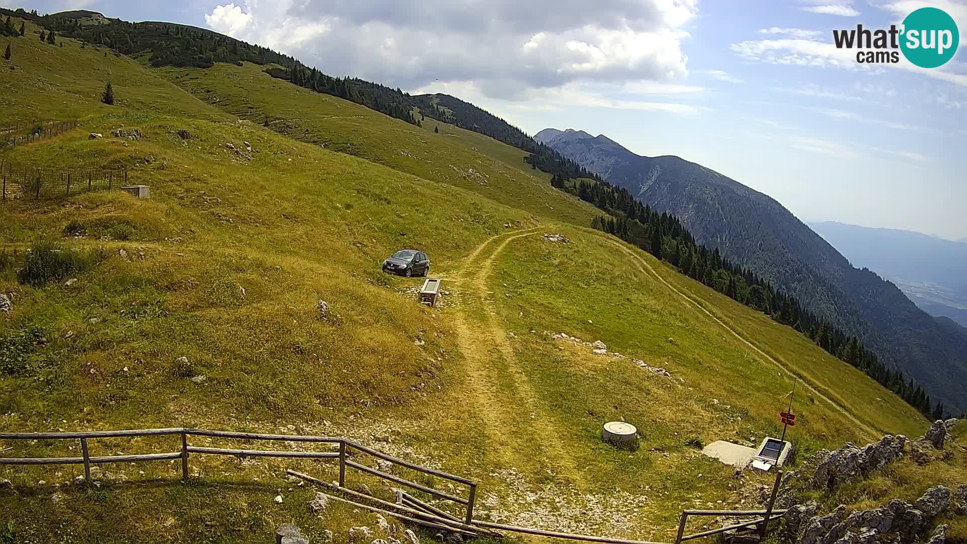 Struška nad Jesenicami web kamera planina Svečica (Belška planina) – Karavanke – Slovenija