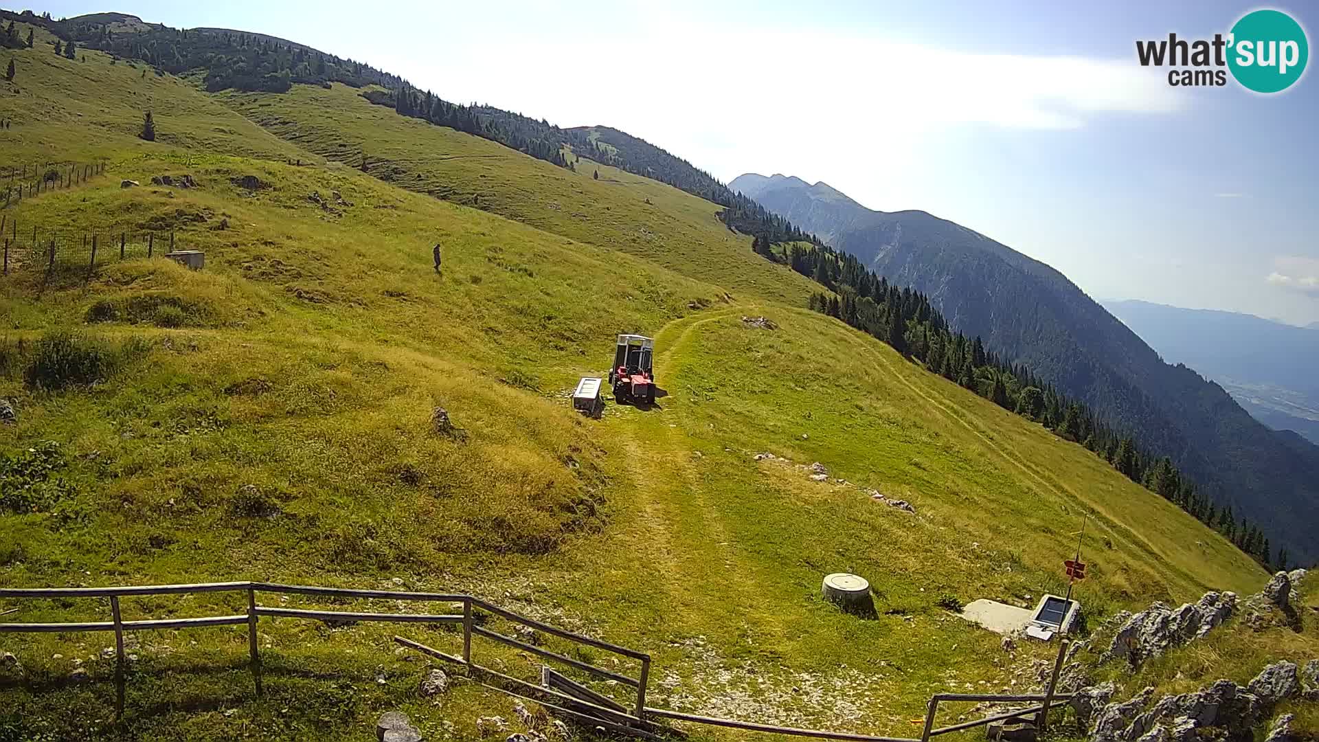 Struška nad Jesenicami Live webcam planina Svečica (Belška planina) – Karavanke – Slovénie