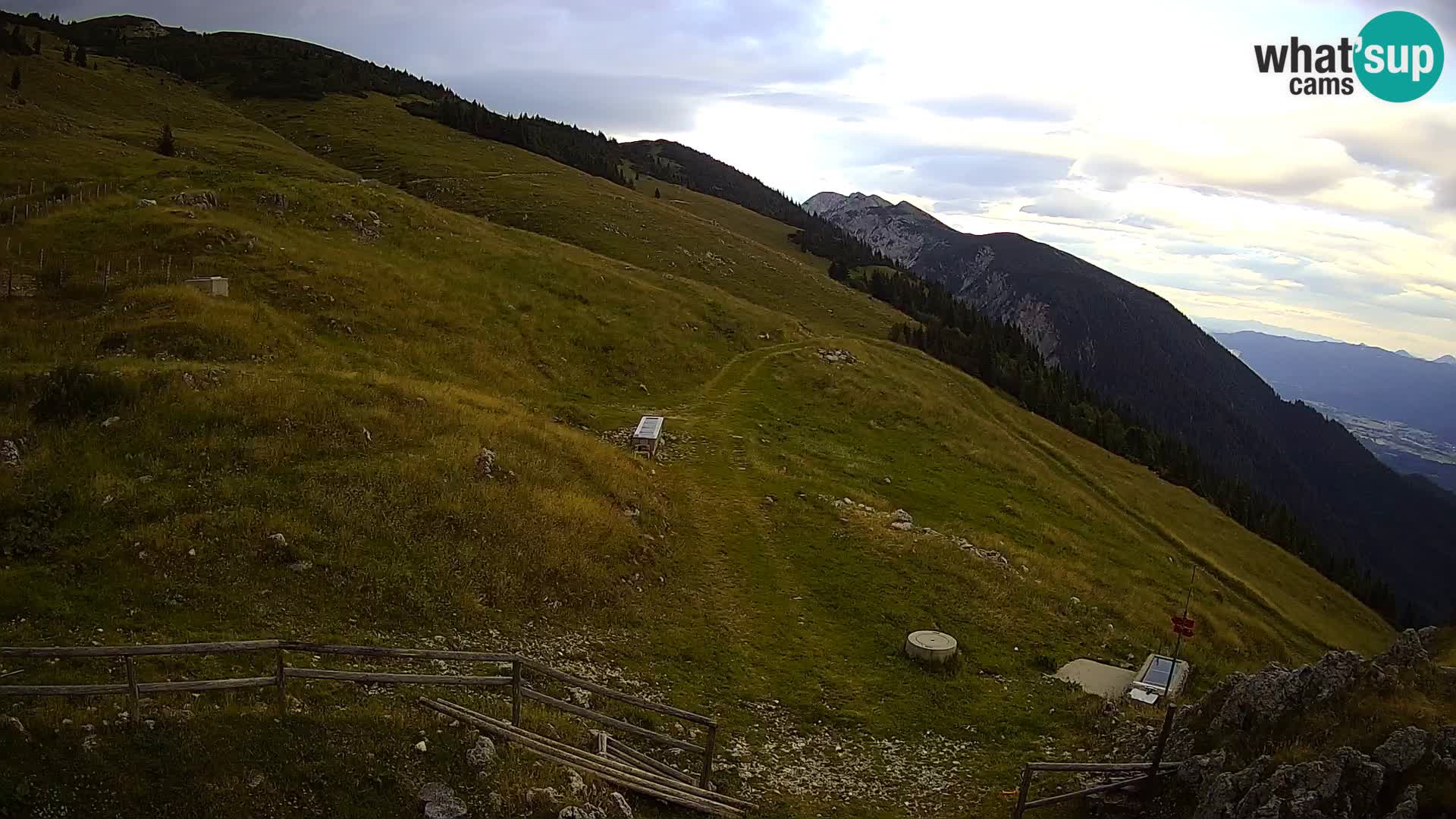 Struška nad Jesenicami Live webcam planina Svečica (Belška planina) – Karavanke – Slovénie