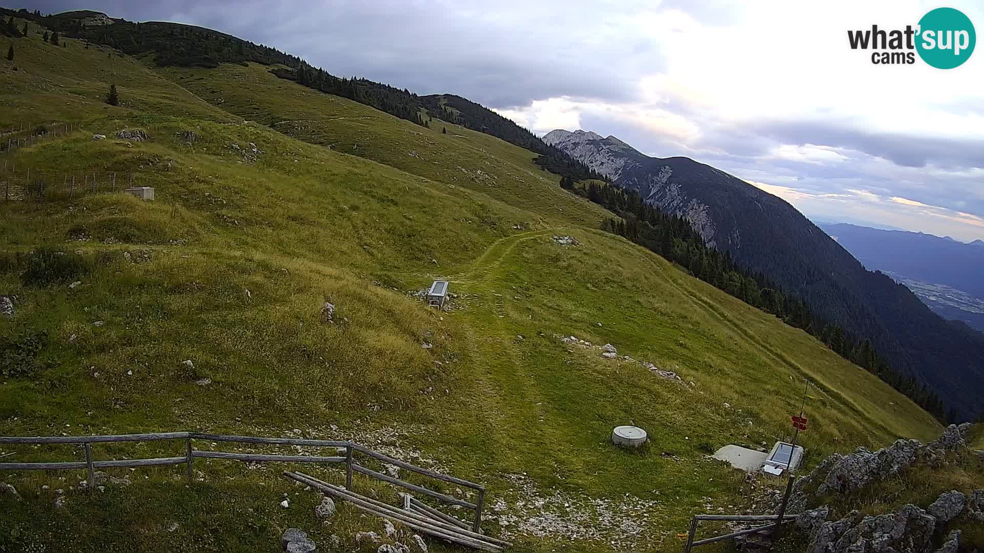 Struška nad Jesenicami Live webcam planina Svečica (Belška planina) – Karavanke – Slovénie