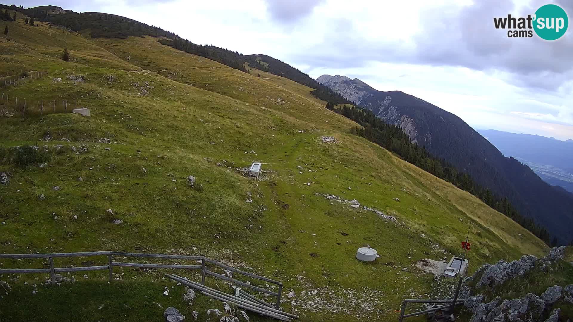 Struška nad Jesenicami web kamera planina Svečica (Belška planina) – Karavanke – Slovenija