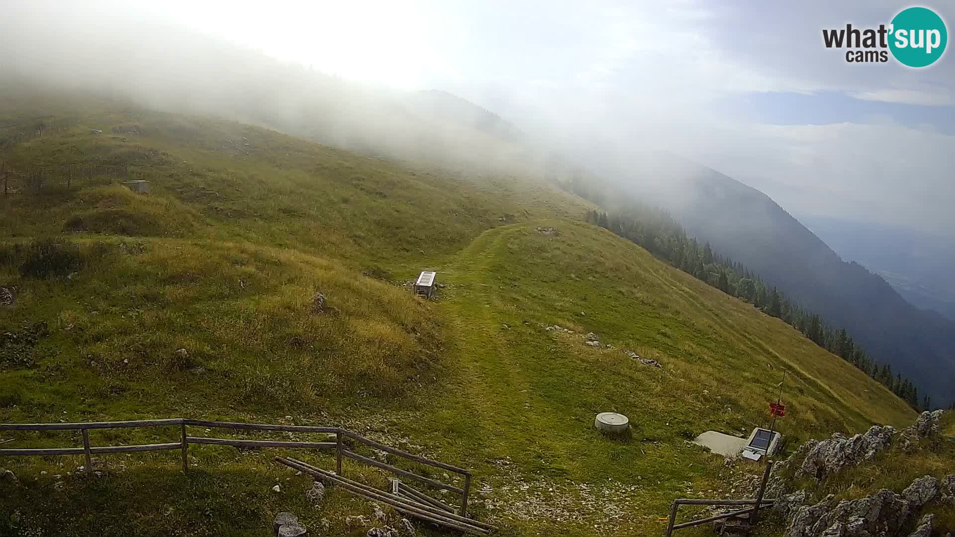 Struška nad Jesenicami web kamera planina Svečica (Belška planina) – Karavanke – Slovenija