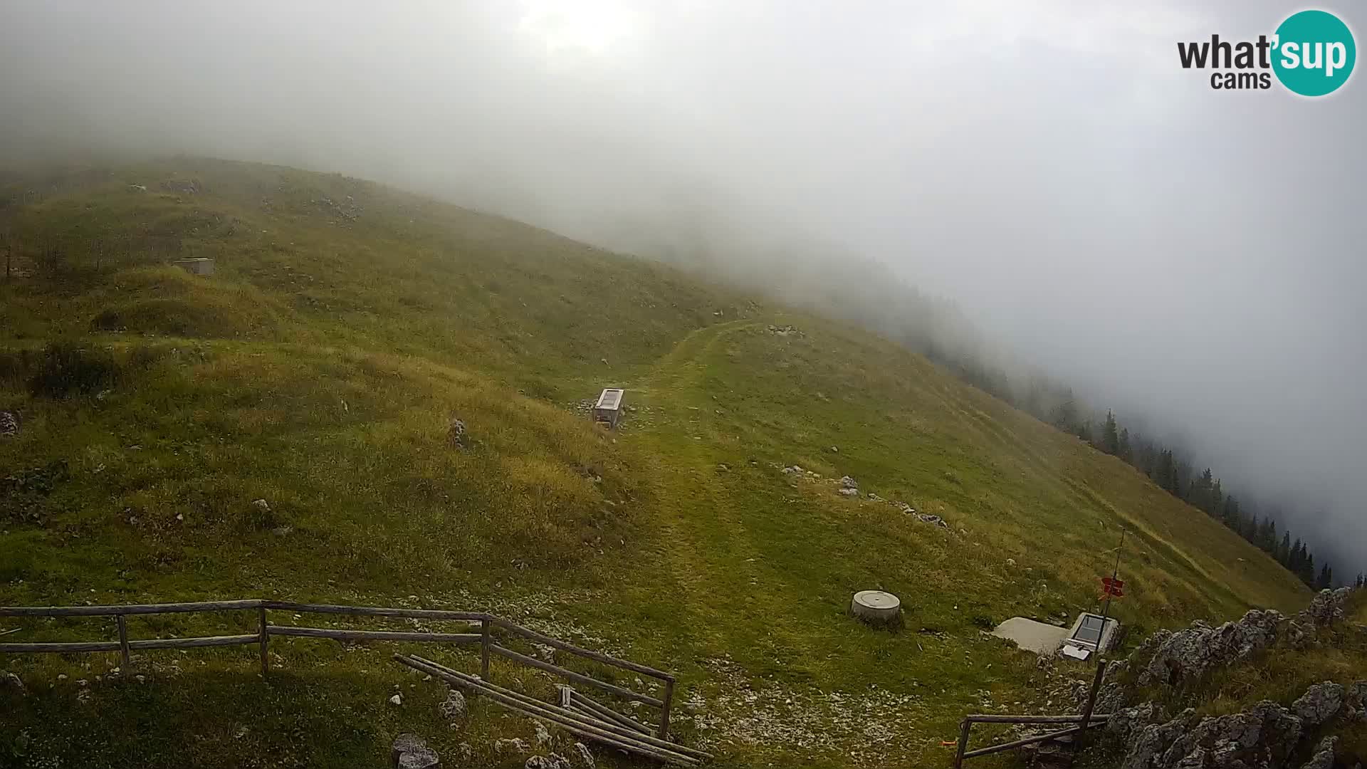 Struška nad Jesenicami Live webcam planina Svečica (Belška planina) – Karavanke – Slovénie