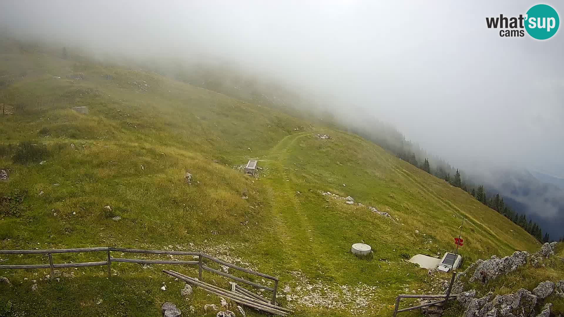 Struška nad Jesenicami Live webcam planina Svečica (Belška planina) – Karavanke – Slovenia