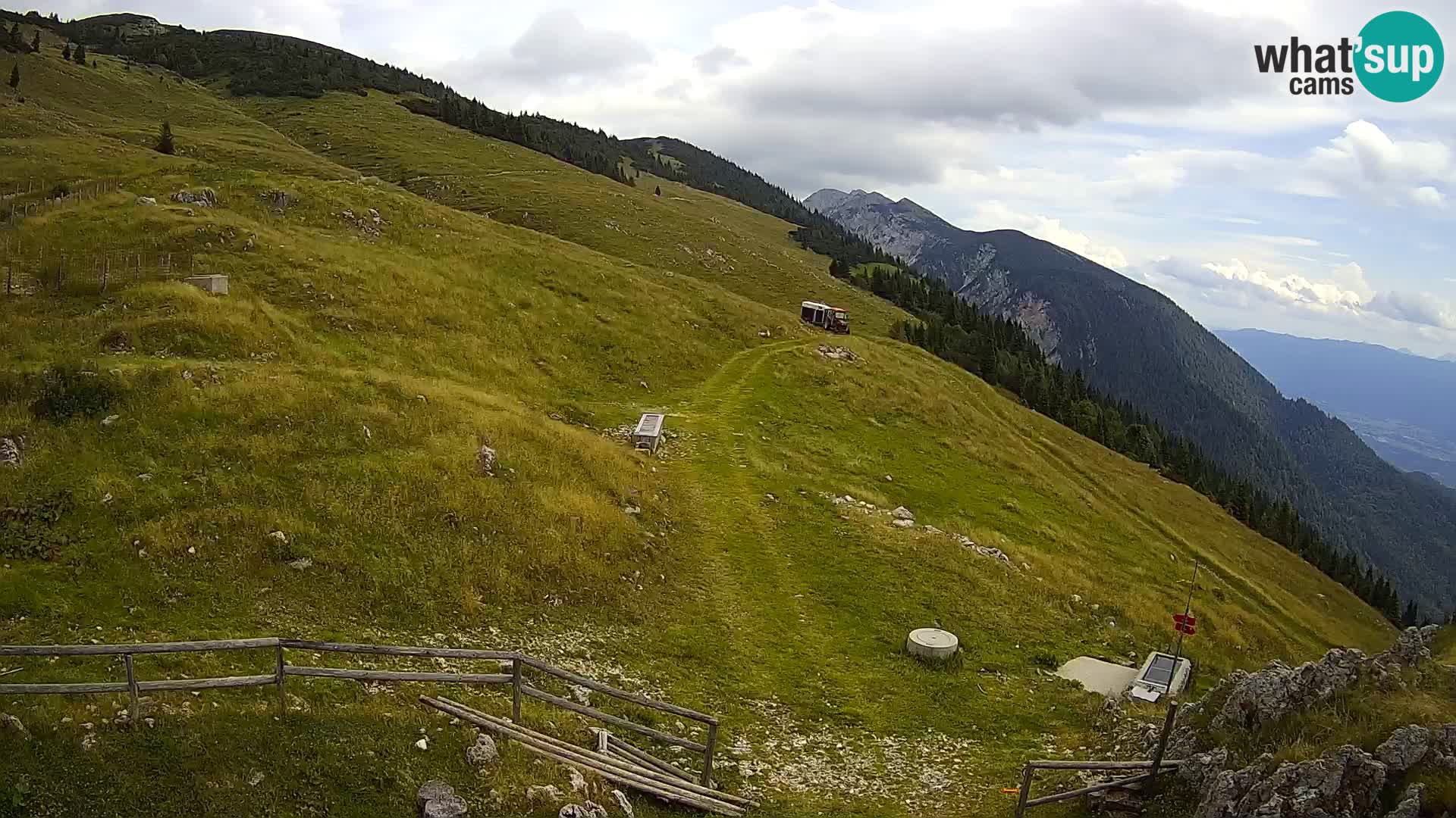 Struška nad Jesenicami Live webcam planina Svečica (Belška planina) – Karavanke – Slovenia