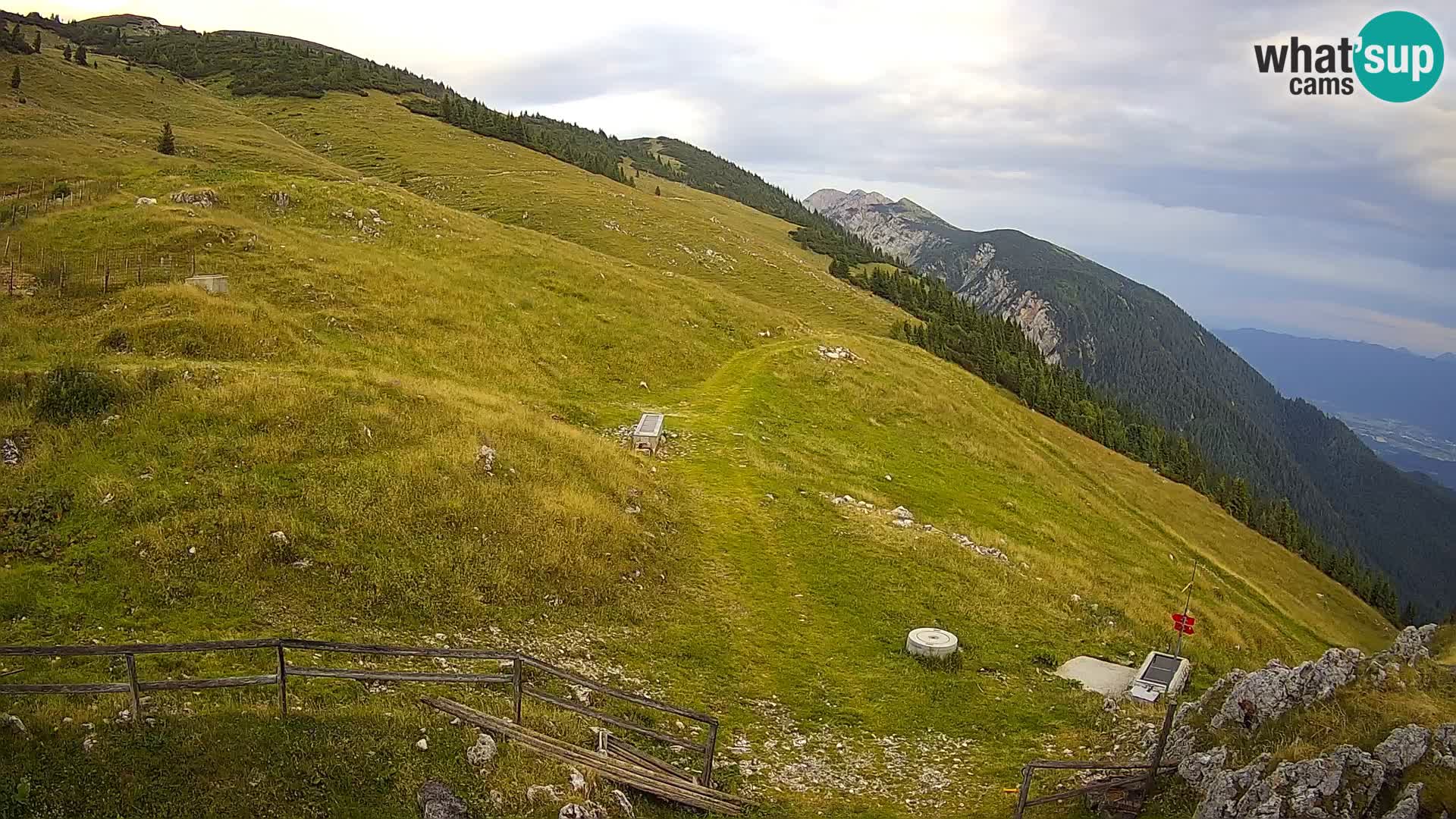 Struška nad Jesenicami Live webcam planina Svečica (Belška planina) – Karavanke – Slovénie