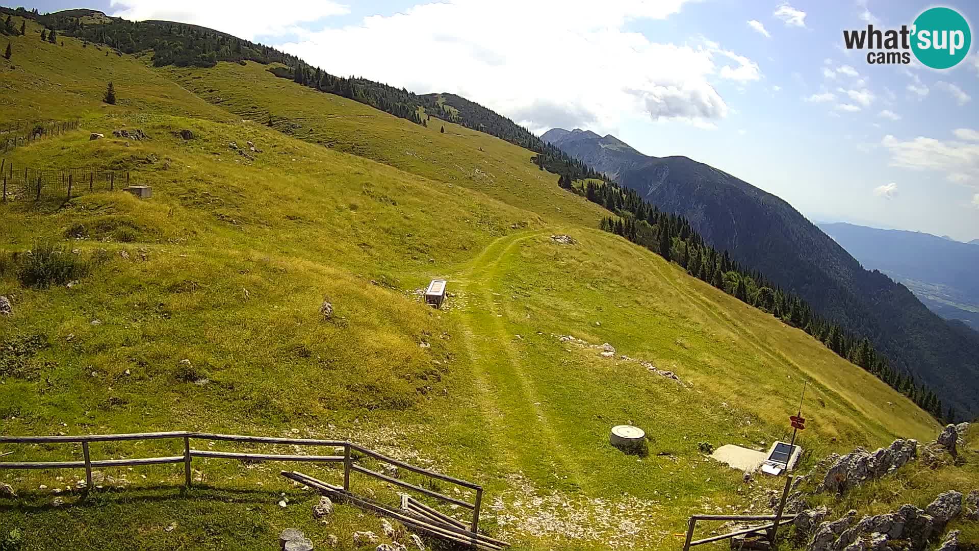 Struška nad Jesenicami camera en vivo planina Svečica (Belška planina) – Karavanke – Eslovenia