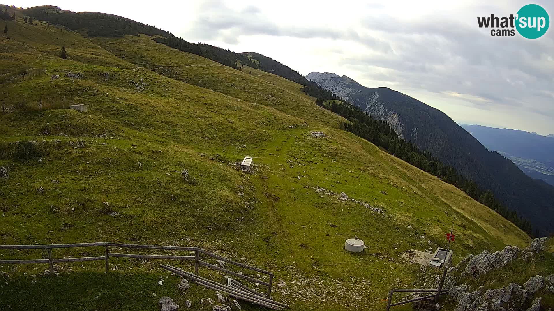 Struška nad Jesenicami Live webcam planina Svečica (Belška planina) – Karavanke – Slovénie
