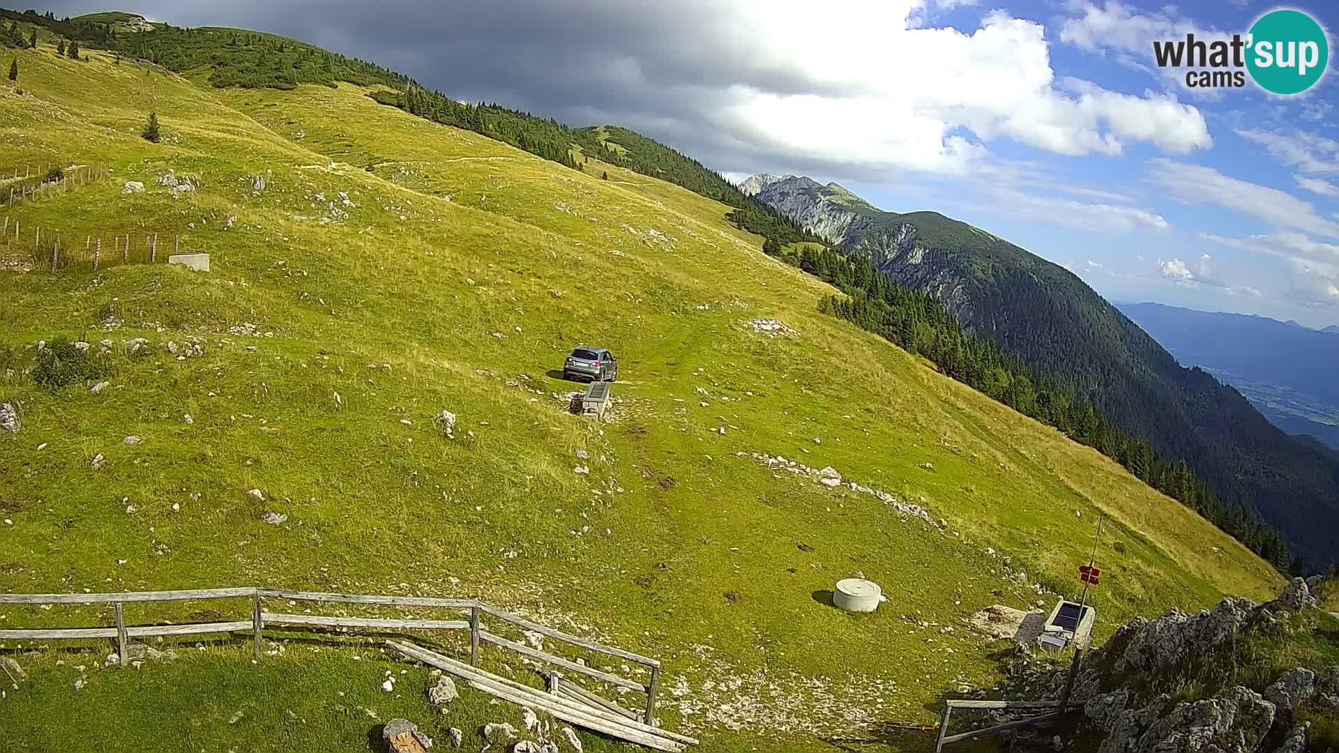 Struška nad Jesenicami camera en vivo planina Svečica (Belška planina) – Karavanke – Eslovenia