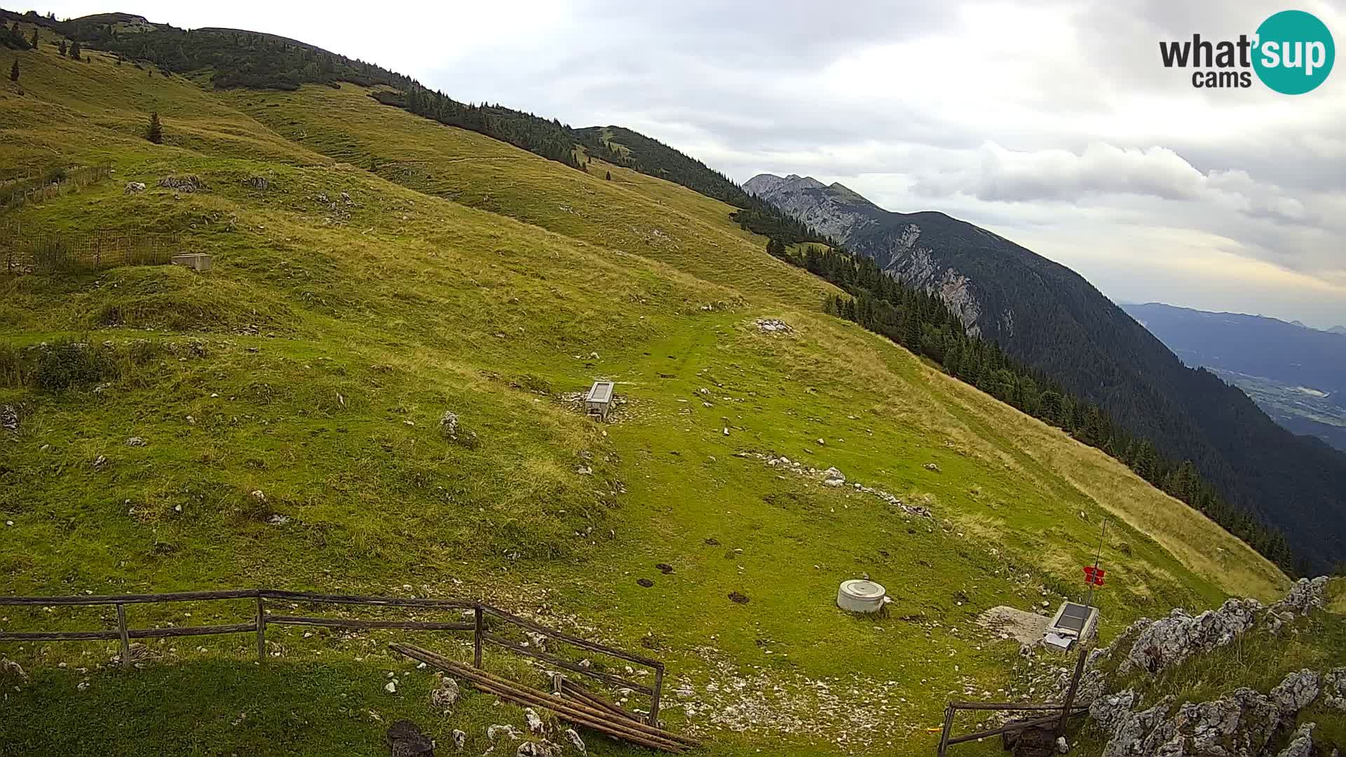 Struška nad Jesenicami Live webcam planina Svečica (Belška planina) – Karavanke – Slovenia