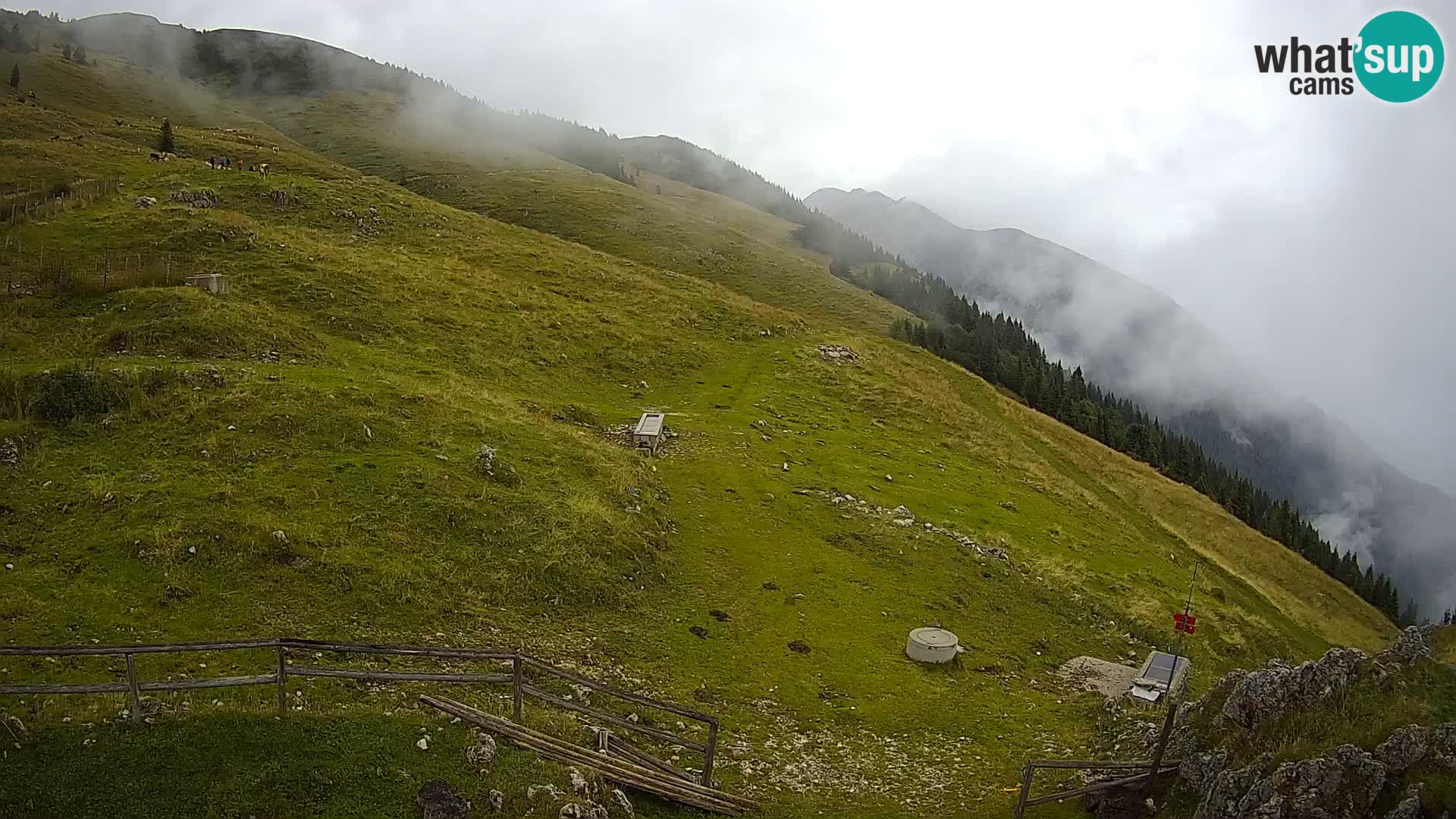Struška nad Jesenicami Live webcam planina Svečica (Belška planina) – Karavanke – Slovenia