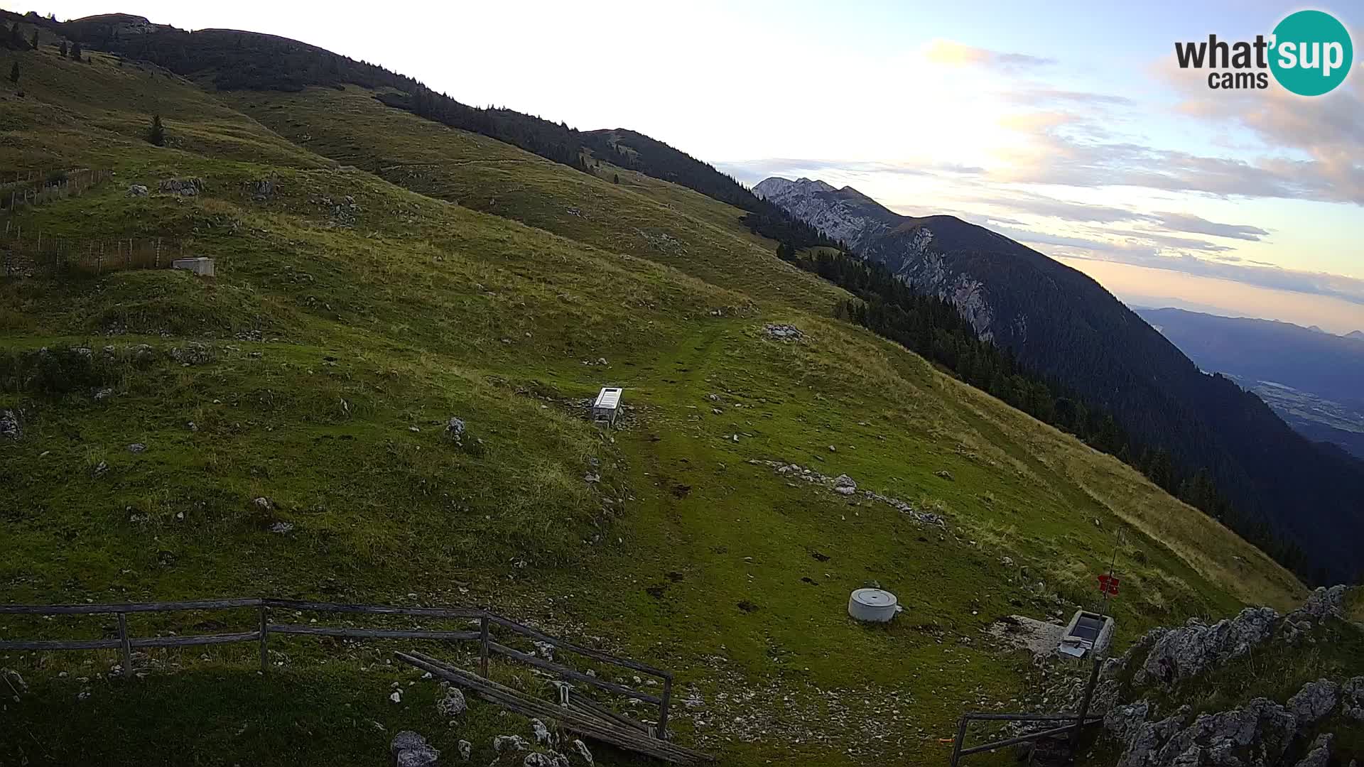 Struška nad Jesenicami Live webcam planina Svečica (Belška planina) – Karavanke – Slovénie