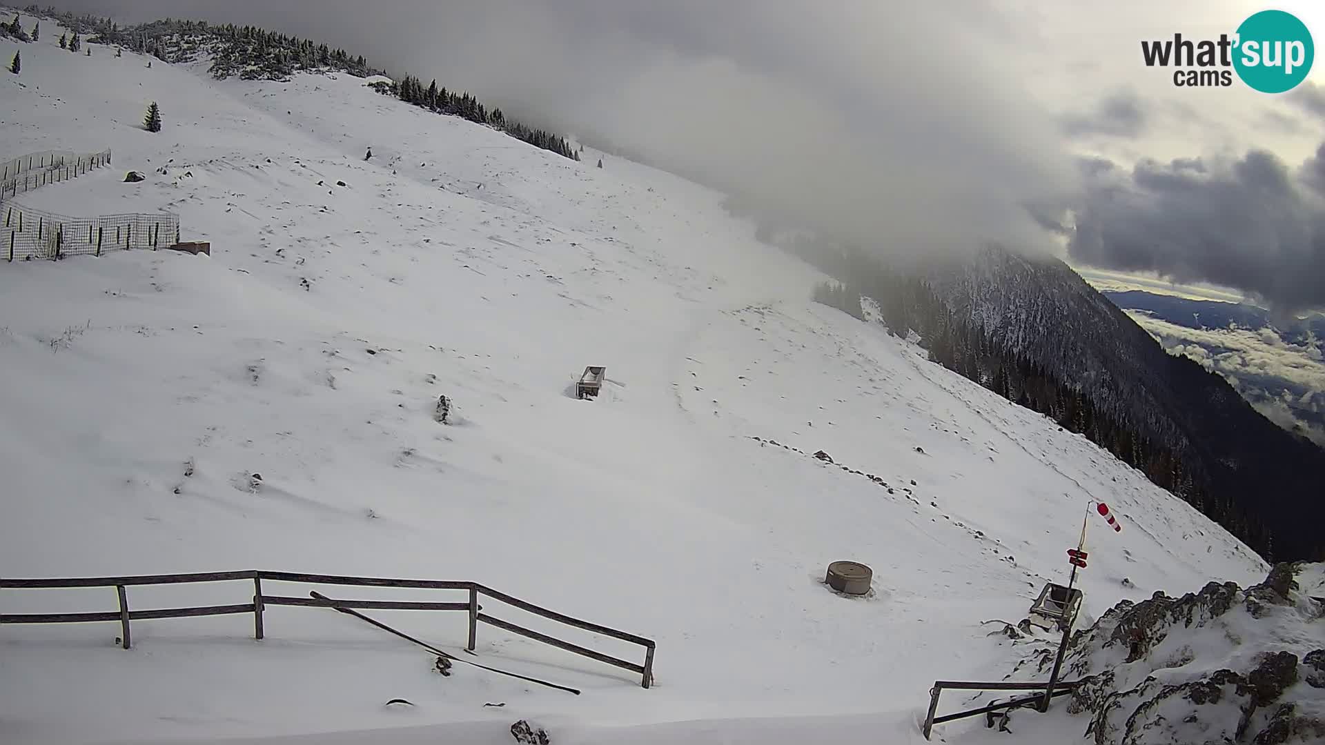 Struška nad Jesenicami Live webcam planina Svečica (Belška planina) – Karavanke – Slovenia