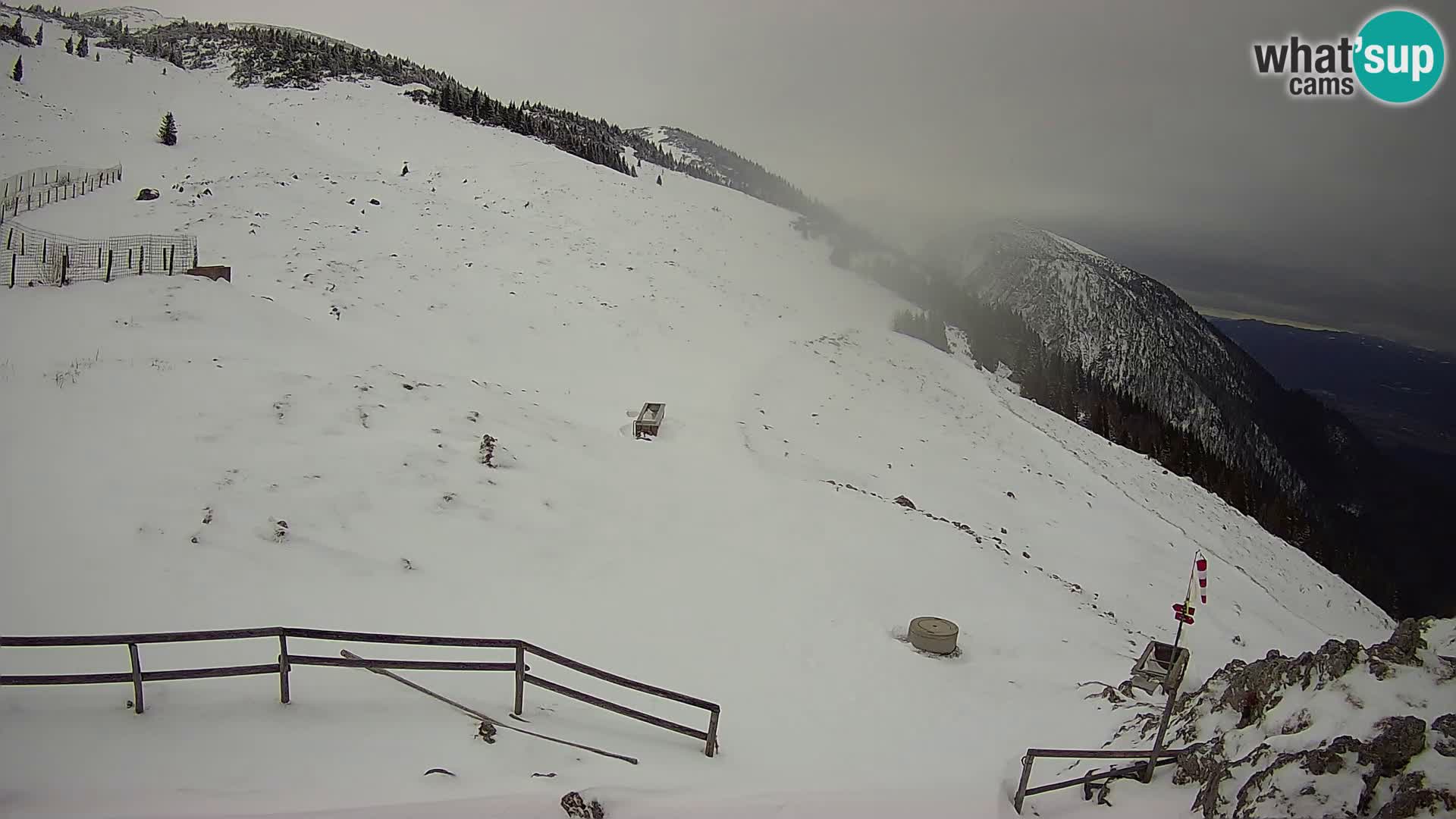 Struška nad Jesenicami Live webcam planina Svečica (Belška planina) – Karavanke – Slovenia