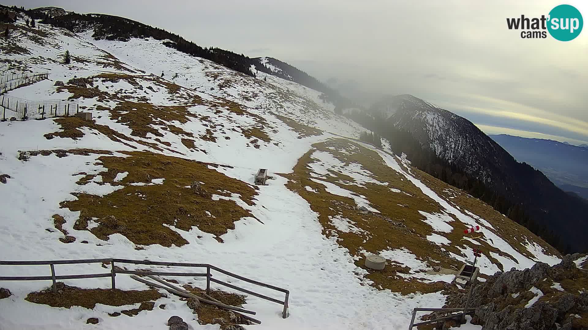 Struška nad Jesenicami Live webcam planina Svečica (Belška planina) – Karavanke – Slovenia