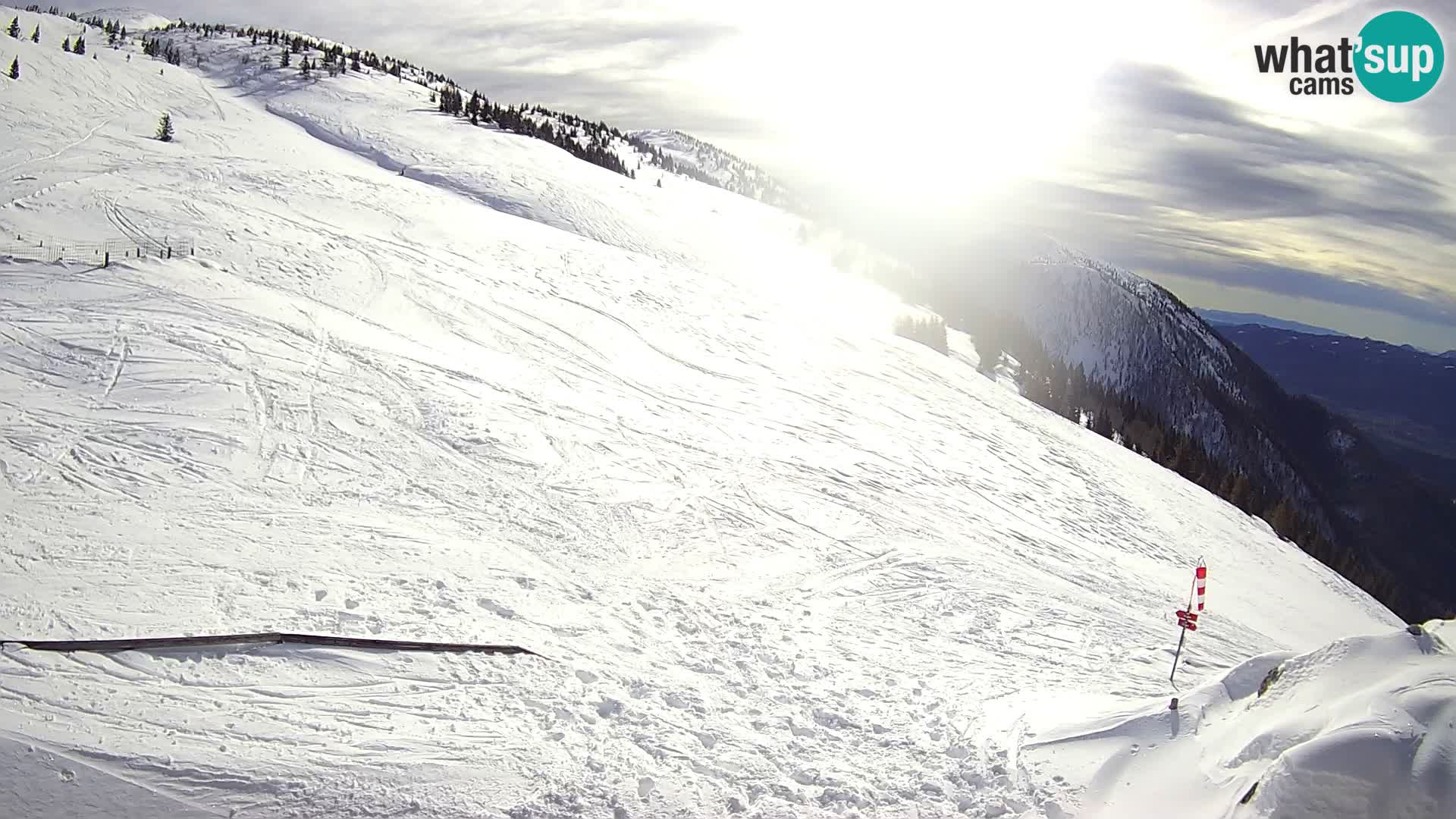 Struška nad Jesenicami camera en vivo planina Svečica (Belška planina) – Karavanke – Eslovenia
