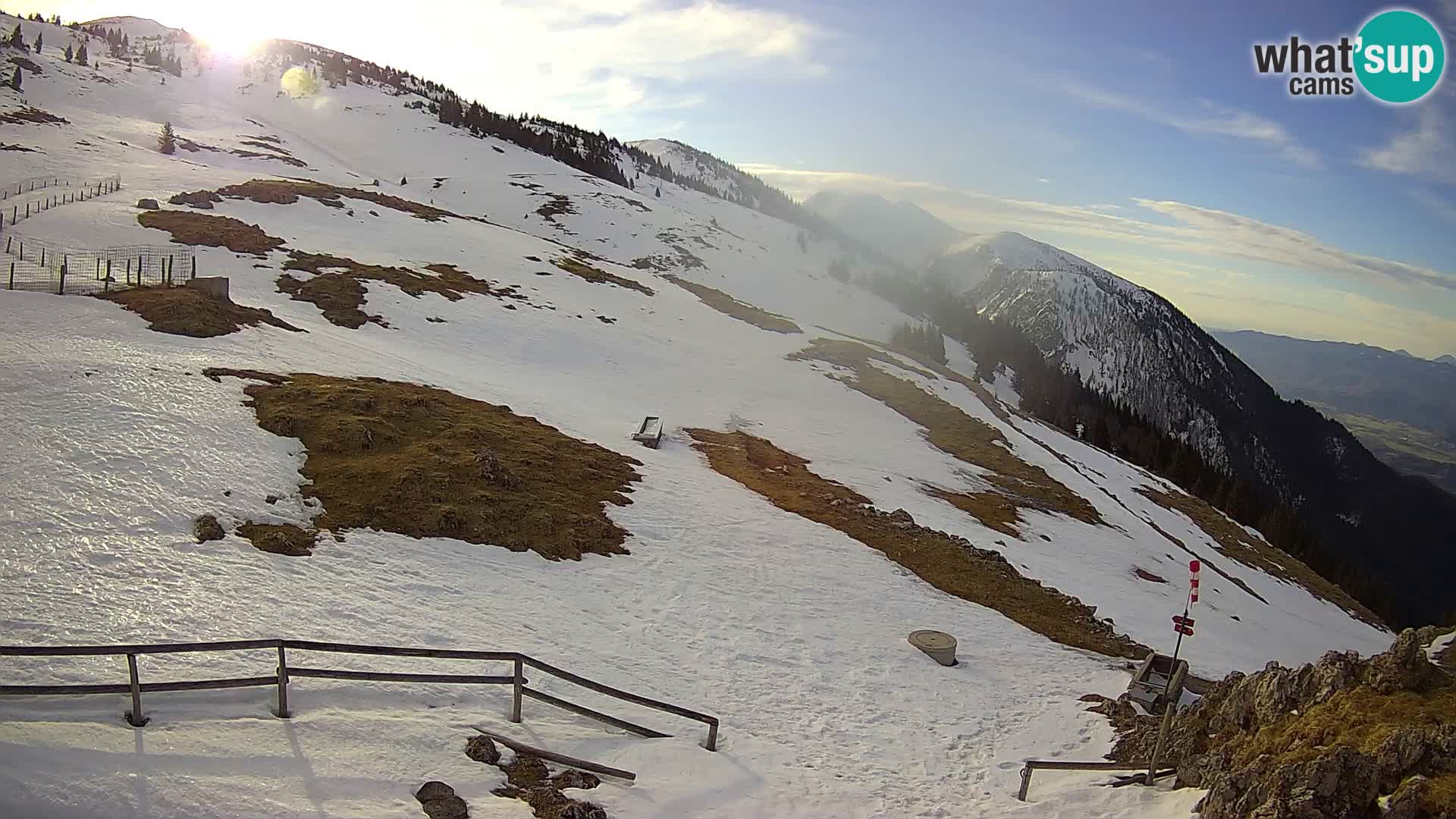 Struška nad Jesenicami camera en vivo planina Svečica (Belška planina) – Karavanke – Eslovenia