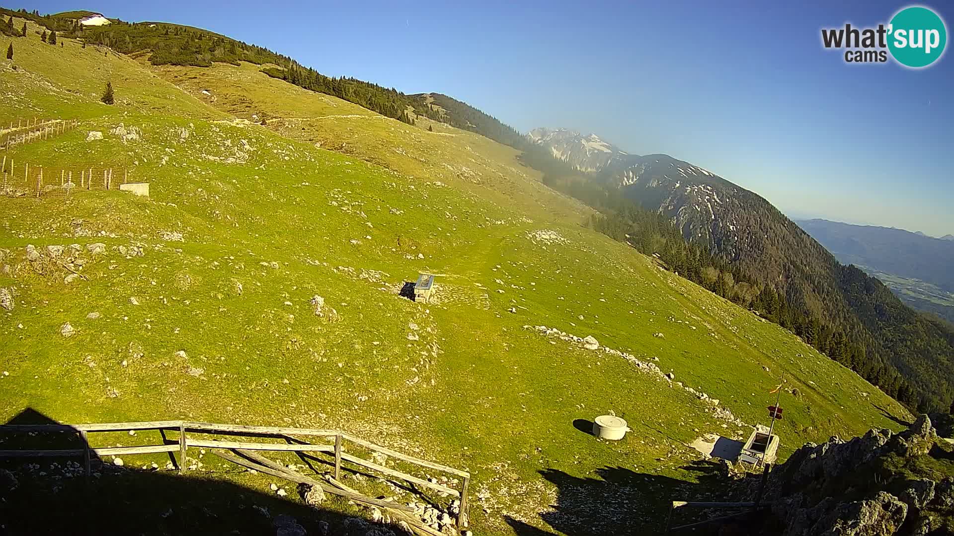 Struška nad Jesenicami Live webcam planina Svečica (Belška planina) – Karavanke – Slovenia