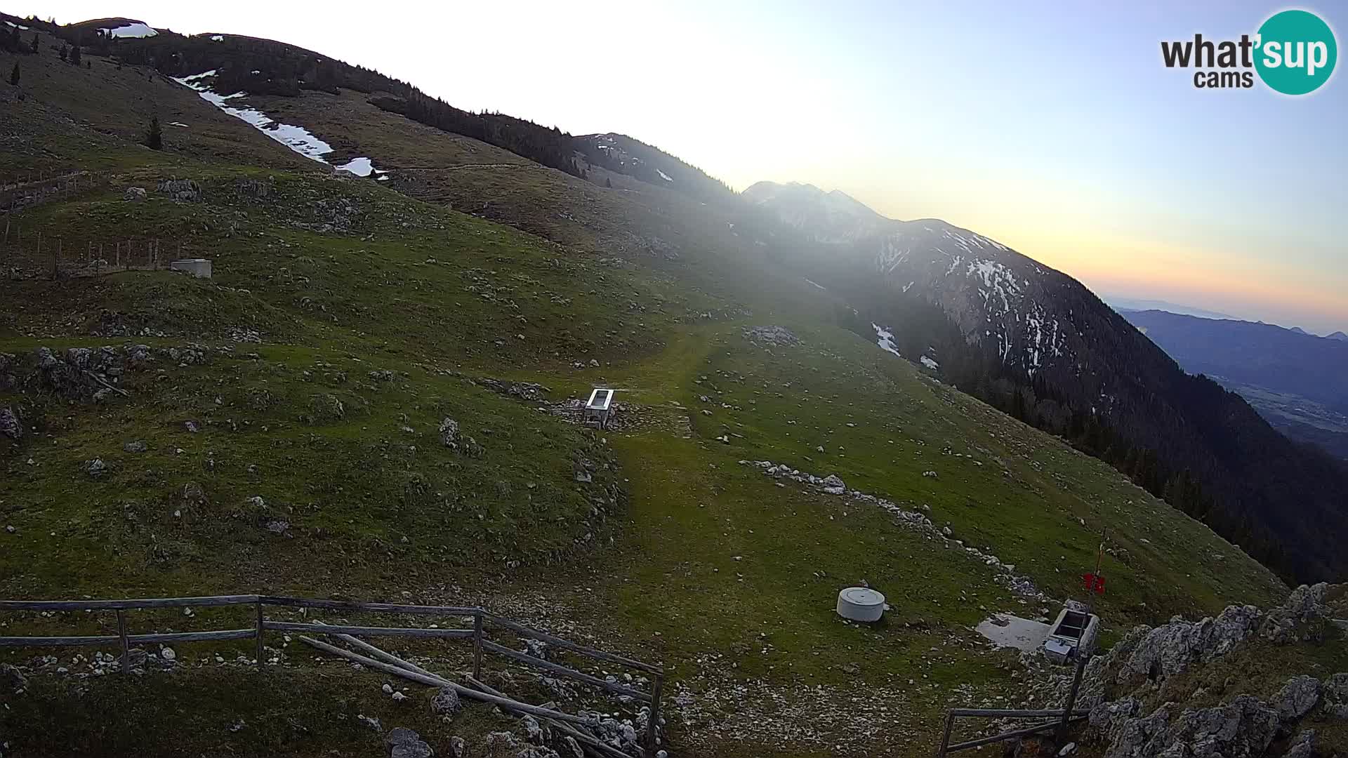 Struška nad Jesenicami Live webcam planina Svečica (Belška planina) – Karavanke – Slovénie