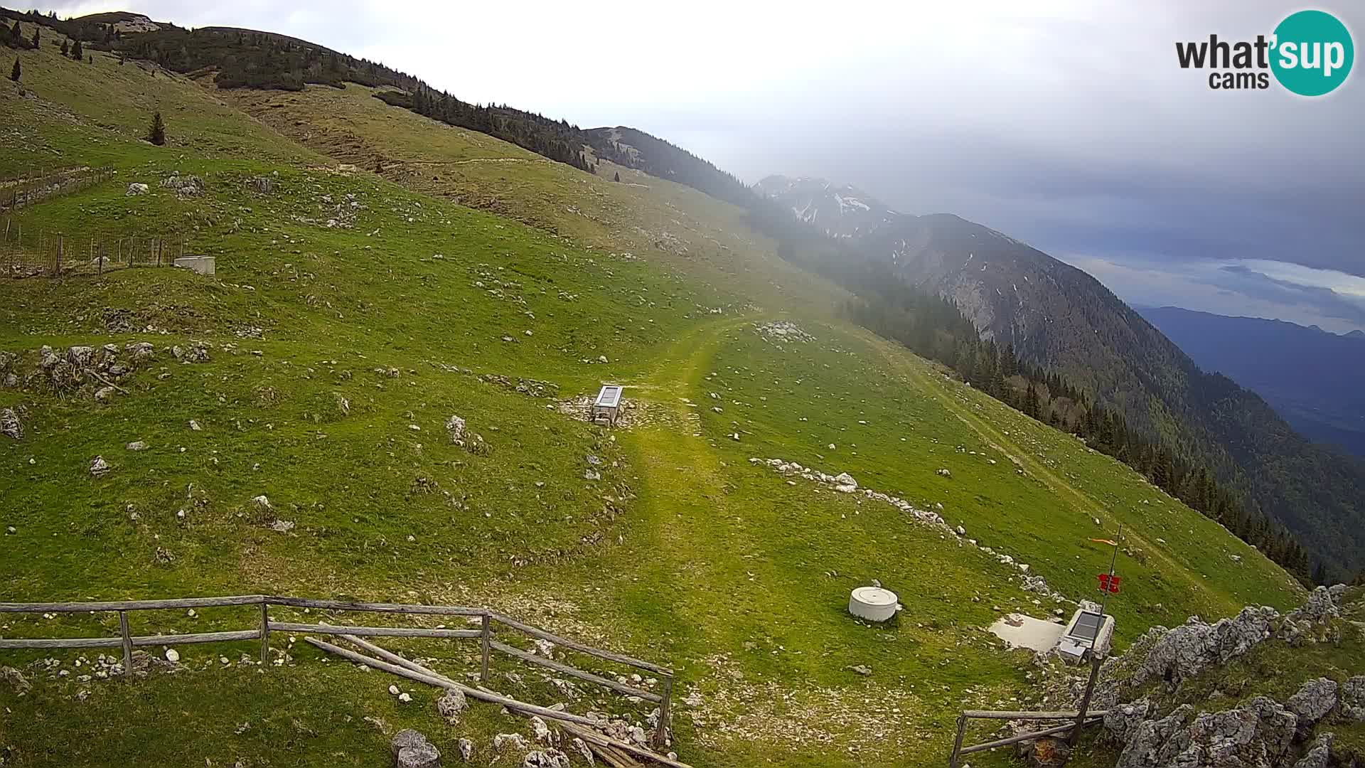Struška nad Jesenicami Live webcam planina Svečica (Belška planina) – Karavanke – Slovenia