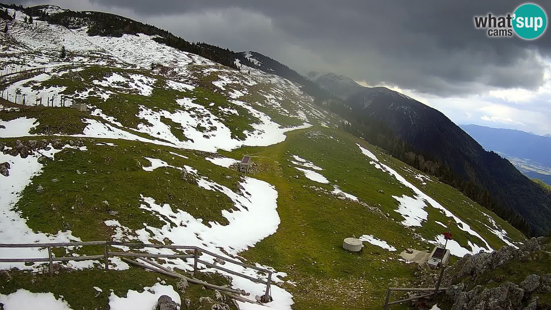 Struška nad Jesenicami Live webcam planina Svečica (Belška planina) – Karavanke – Slovenia
