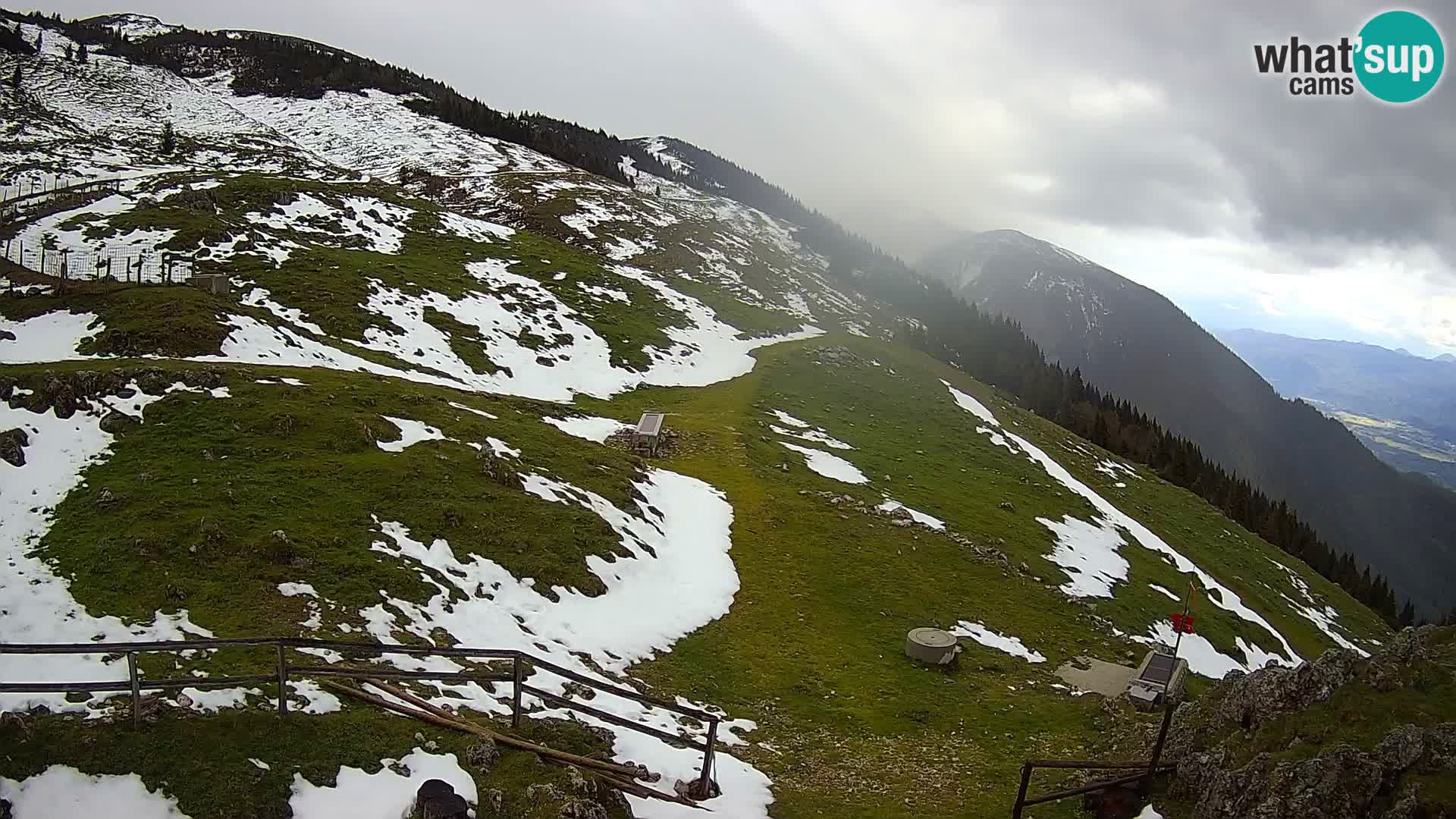 Struška nad Jesenicami camera en vivo planina Svečica (Belška planina) – Karavanke – Eslovenia