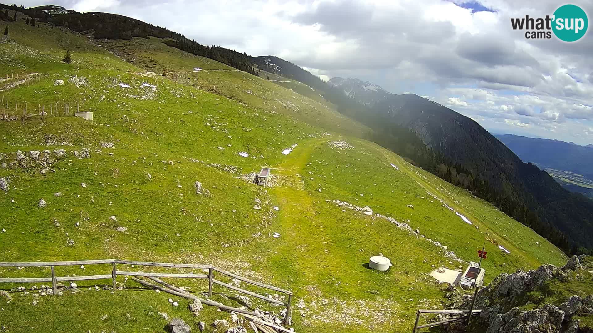 Struška nad Jesenicami Livecam planina Svečica (Belška planina) – Karavanke – Slowenien