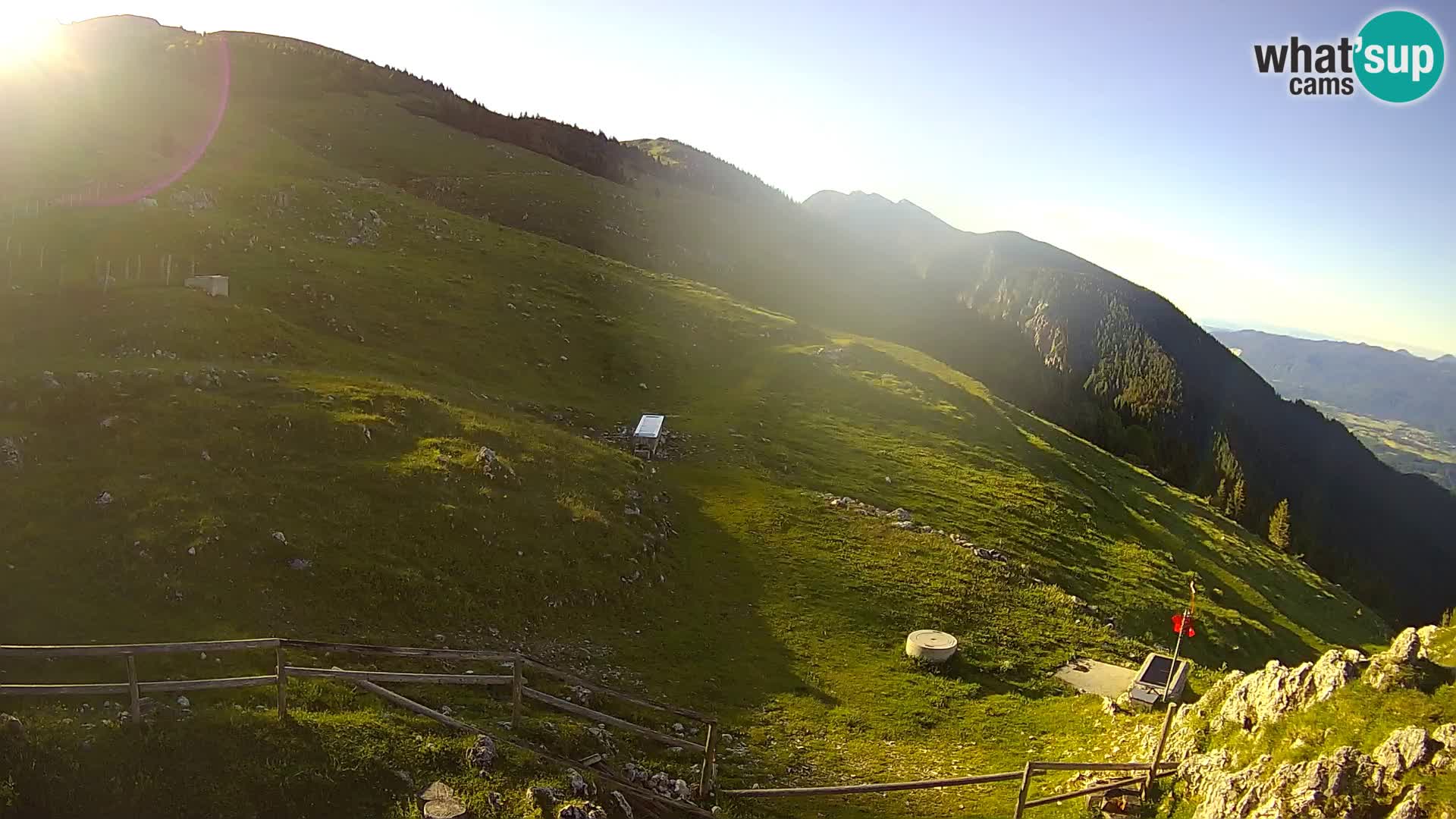 Struška nad Jesenicami Live webcam planina Svečica (Belška planina) – Karavanke – Slovenia