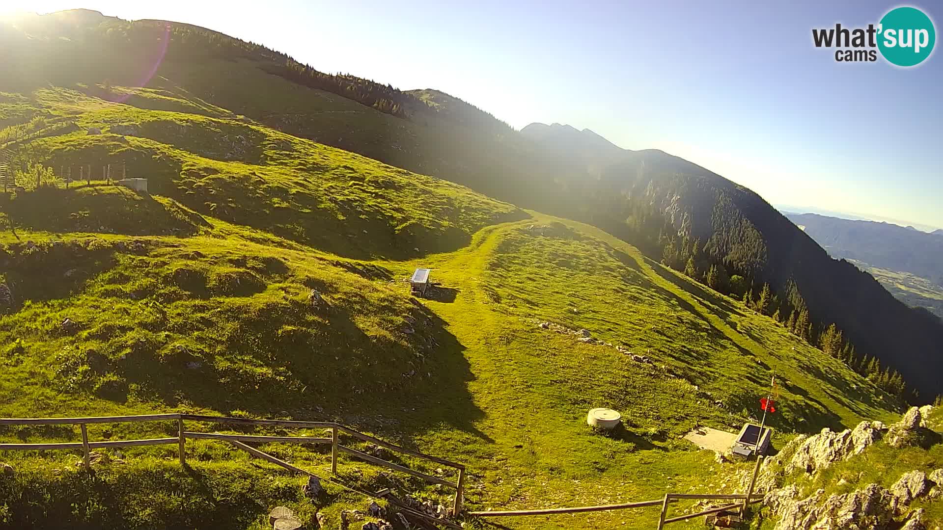 Struška nad Jesenicami camera en vivo planina Svečica (Belška planina) – Karavanke – Eslovenia