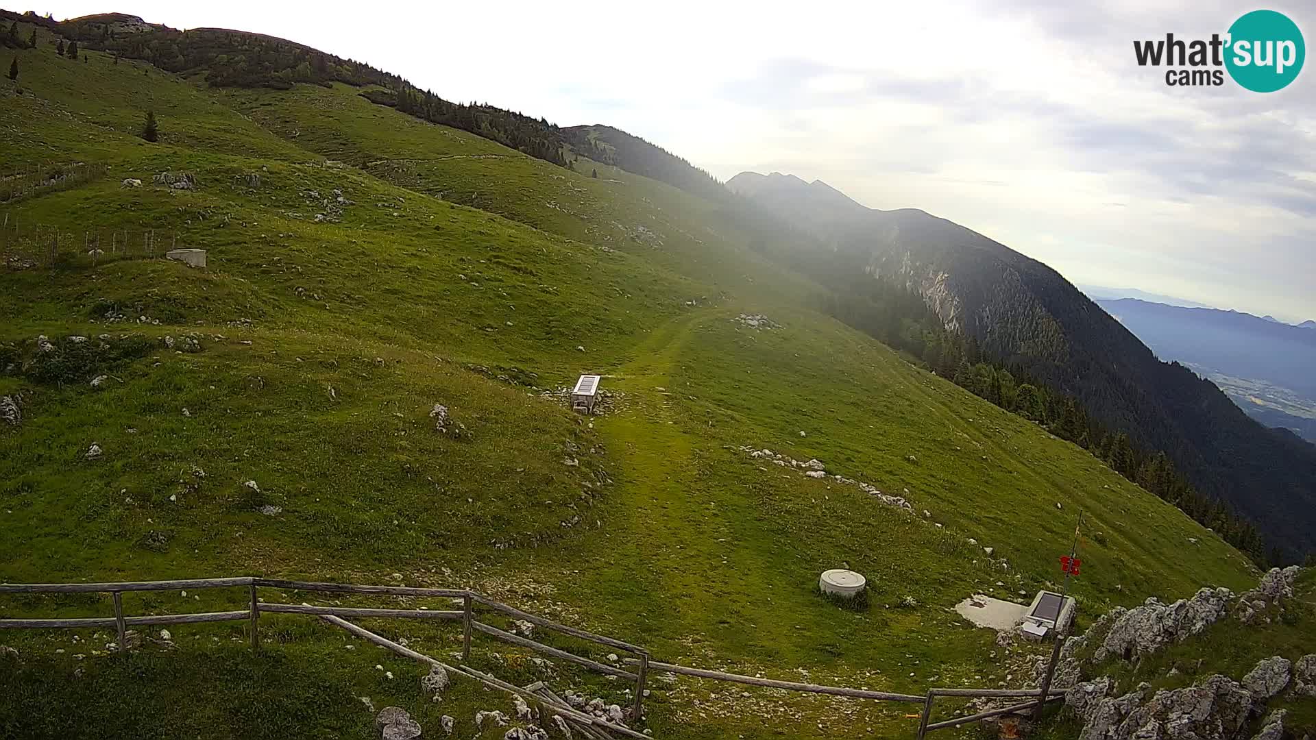 Struška nad Jesenicami Live webcam planina Svečica (Belška planina) – Karavanke – Slovénie
