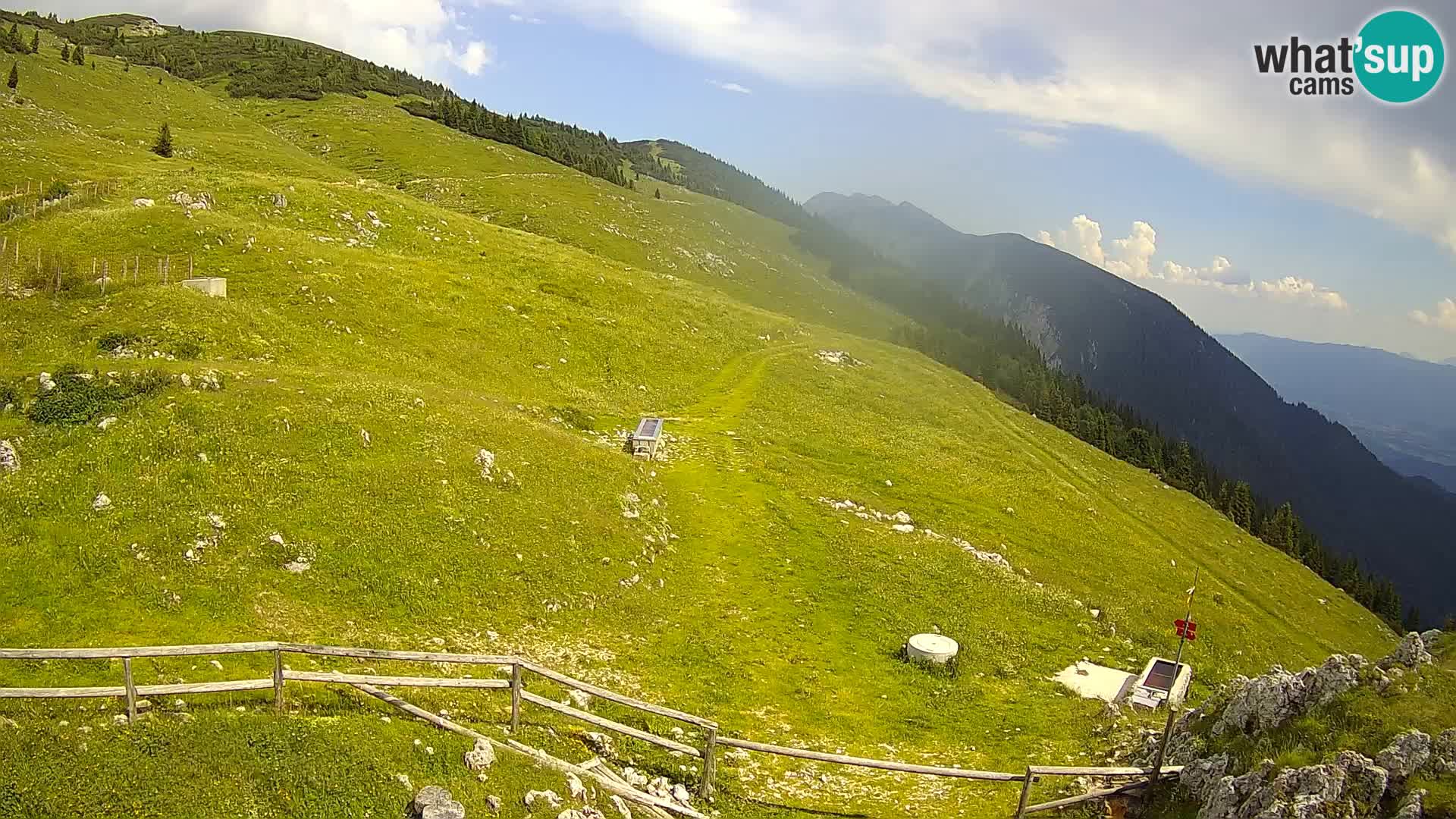 Struška nad Jesenicami Live webcam planina Svečica (Belška planina) – Karavanke – Slovenia