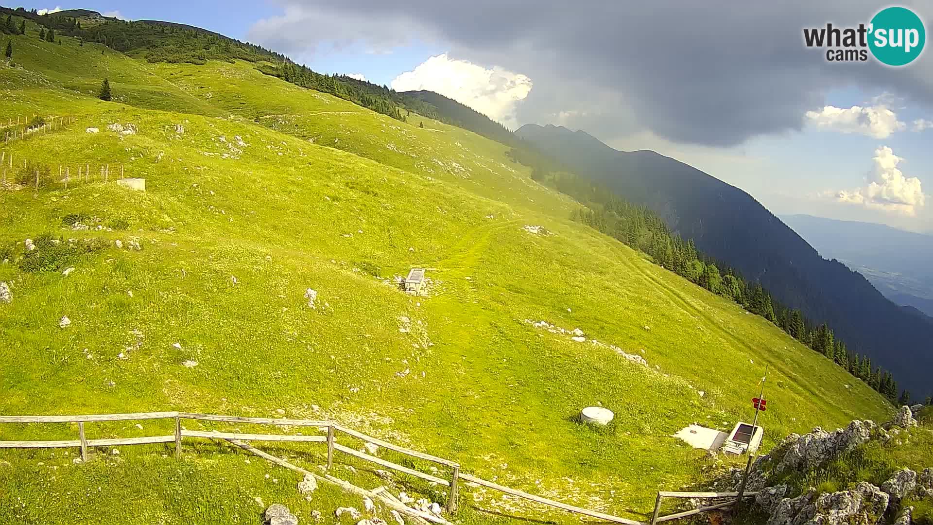 Struška nad Jesenicami Live webcam planina Svečica (Belška planina) – Karavanke – Slovenia