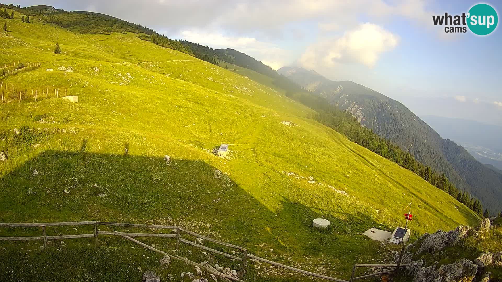Struška nad Jesenicami Live webcam planina Svečica (Belška planina) – Karavanke – Slovénie