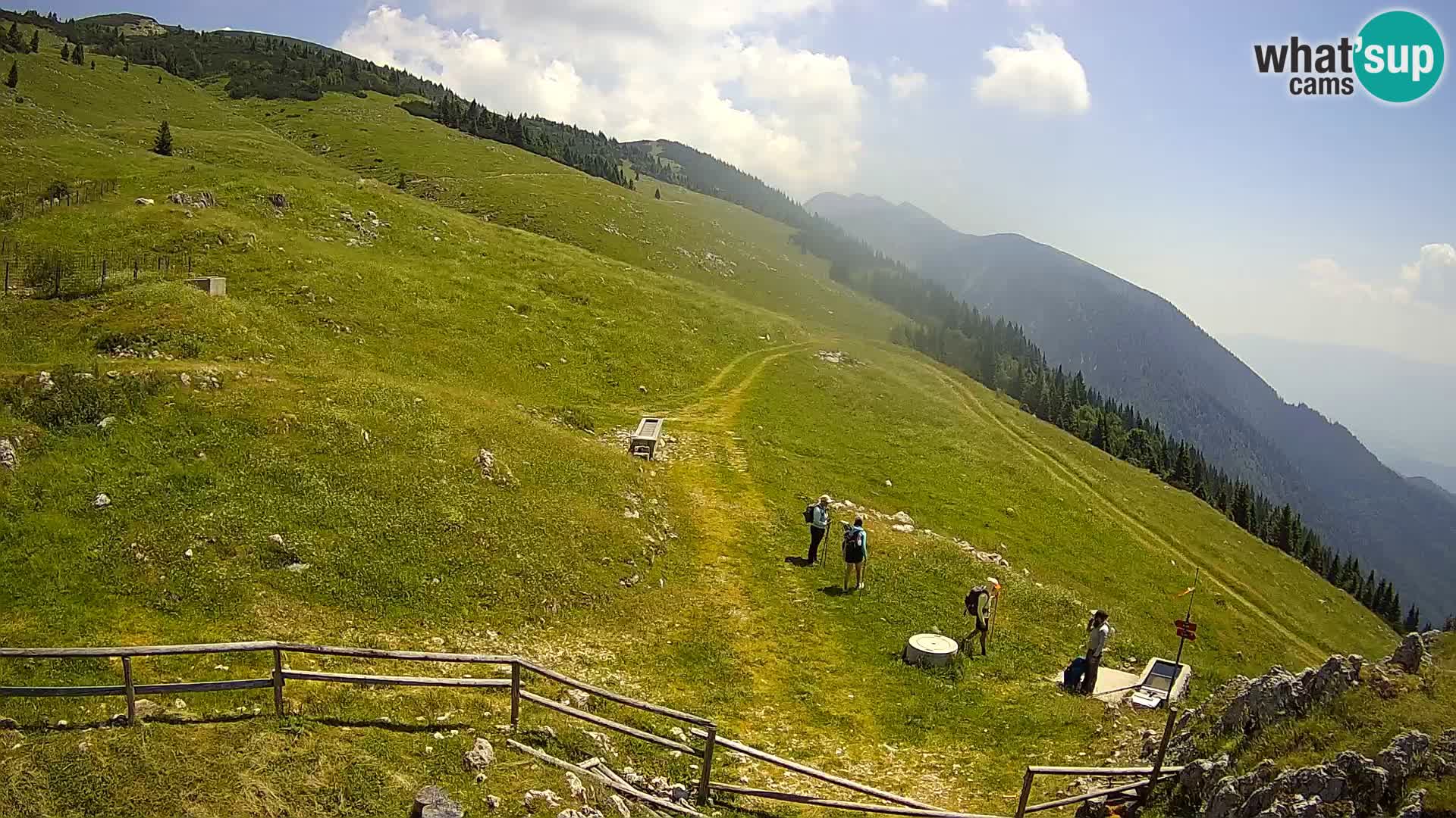 Struška nad Jesenicami Live webcam planina Svečica (Belška planina) – Karavanke – Slovénie