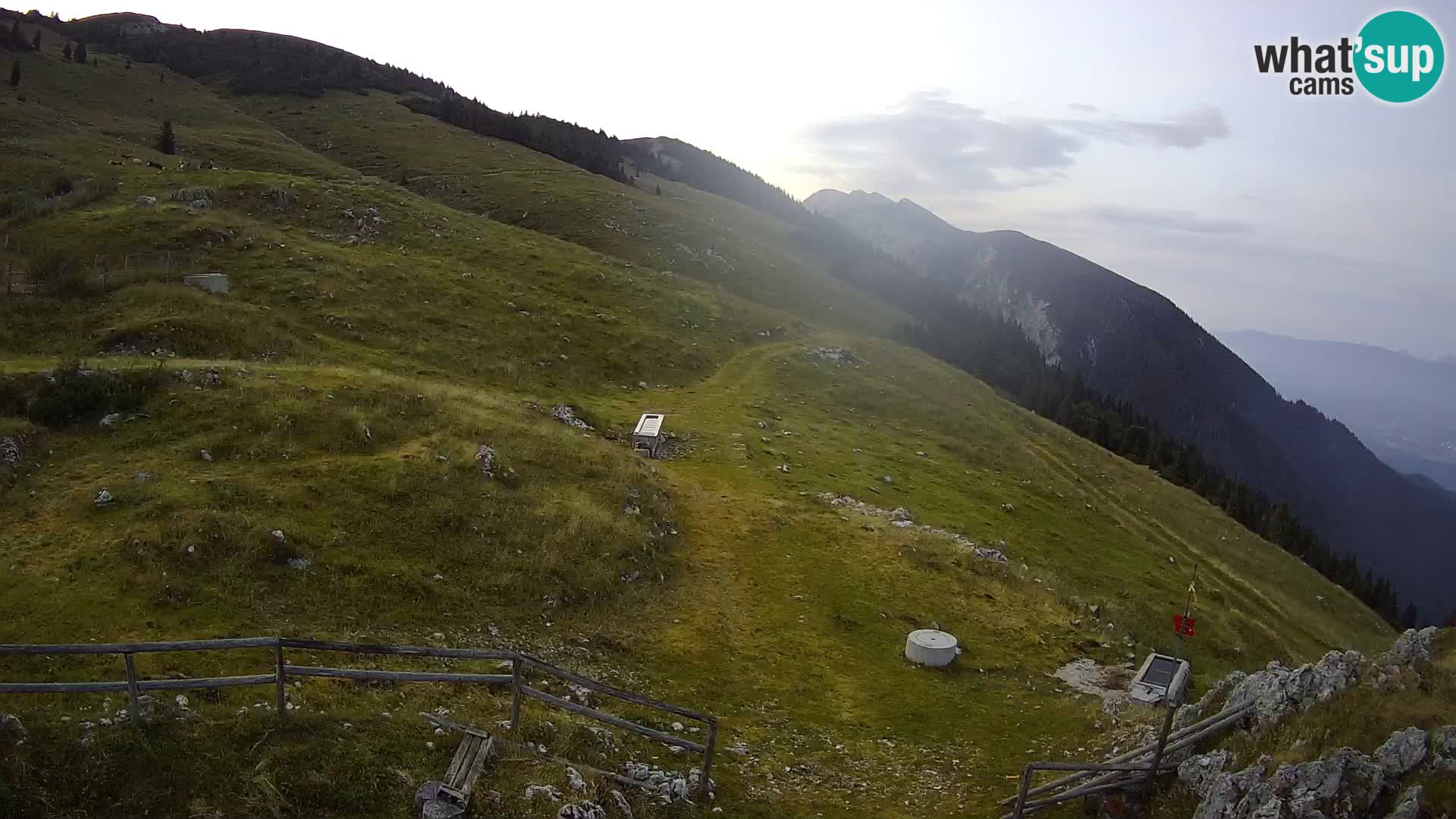 Struška nad Jesenicami Live webcam planina Svečica (Belška planina) – Karavanke – Slovénie