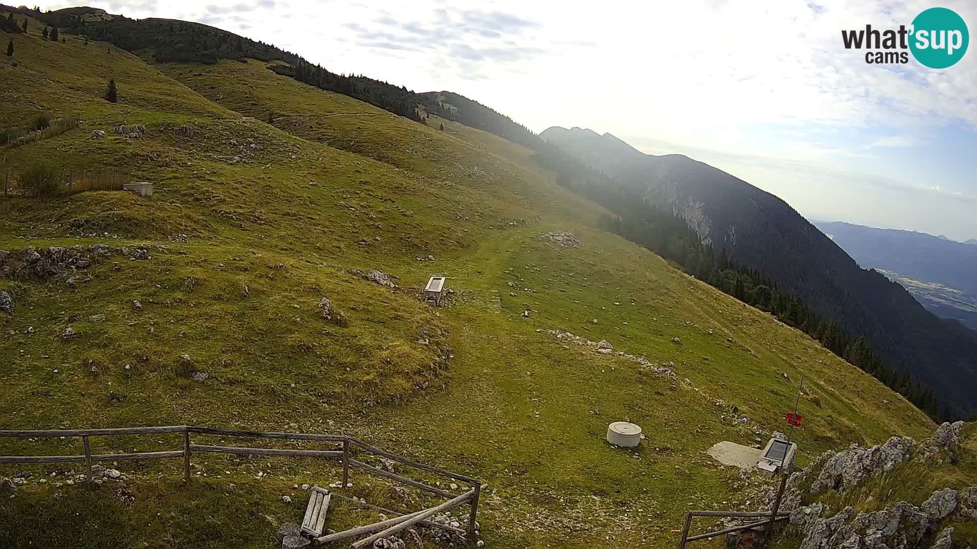 Struška nad Jesenicami web kamera planina Svečica (Belška planina) – Karavanke – Slovenija