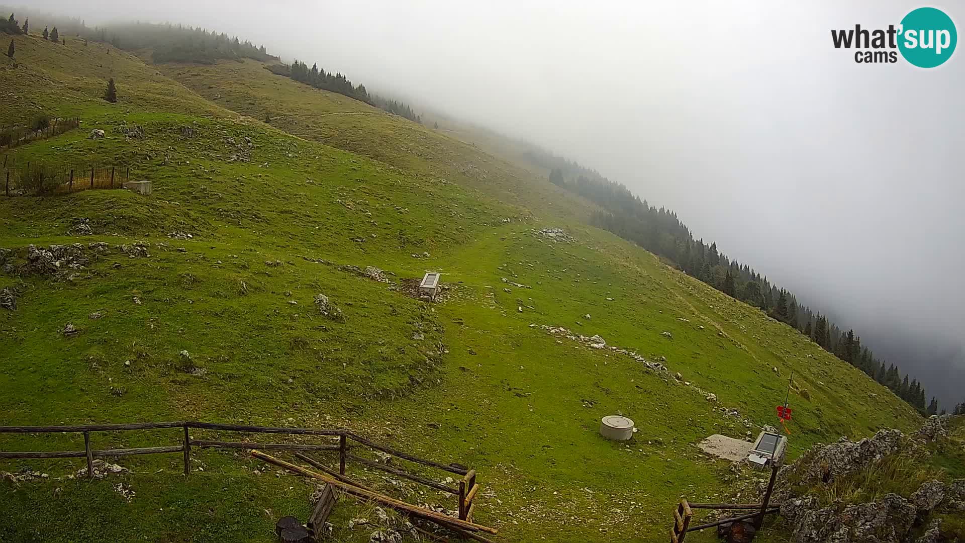 Struška nad Jesenicami Live webcam planina Svečica (Belška planina) – Karavanke – Slovénie