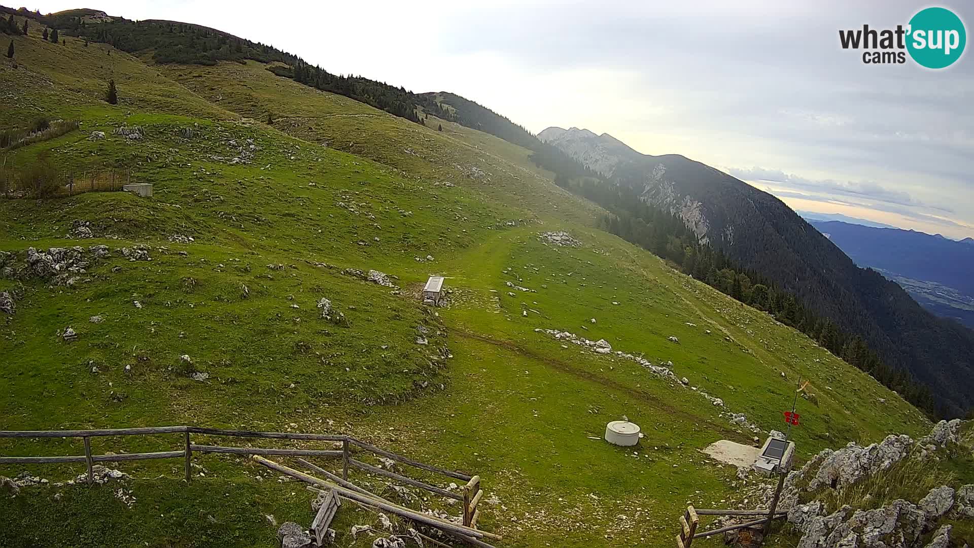 Struška nad Jesenicami Live webcam planina Svečica (Belška planina) – Karavanke – Slovénie