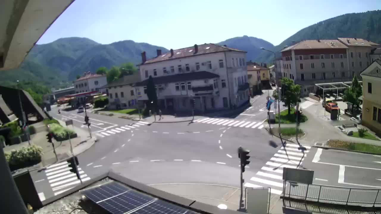 Zentrum von Tolmein