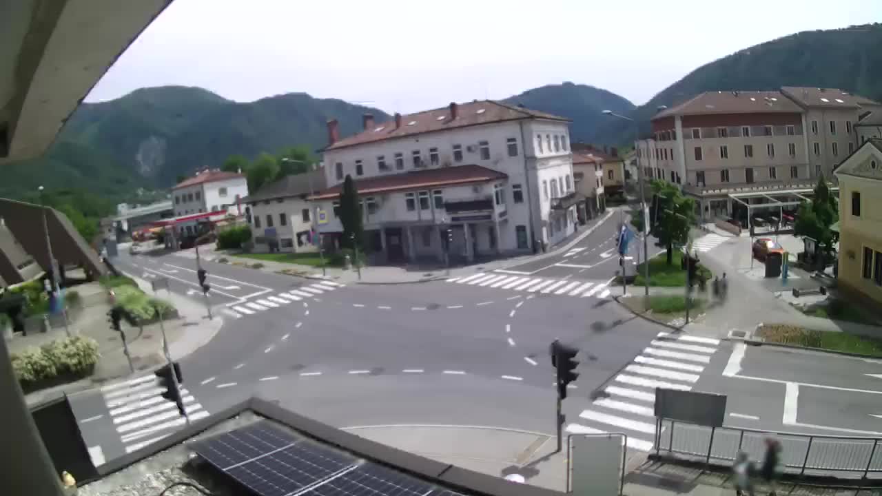 Centro città di Tolmino