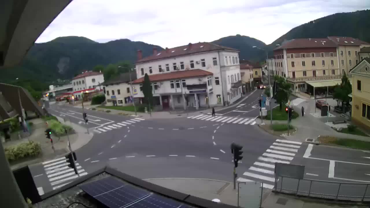 Zentrum von Tolmein