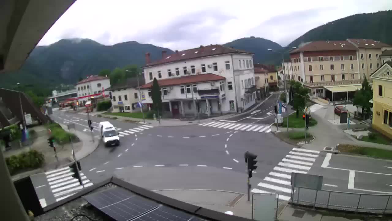 Centro città di Tolmino